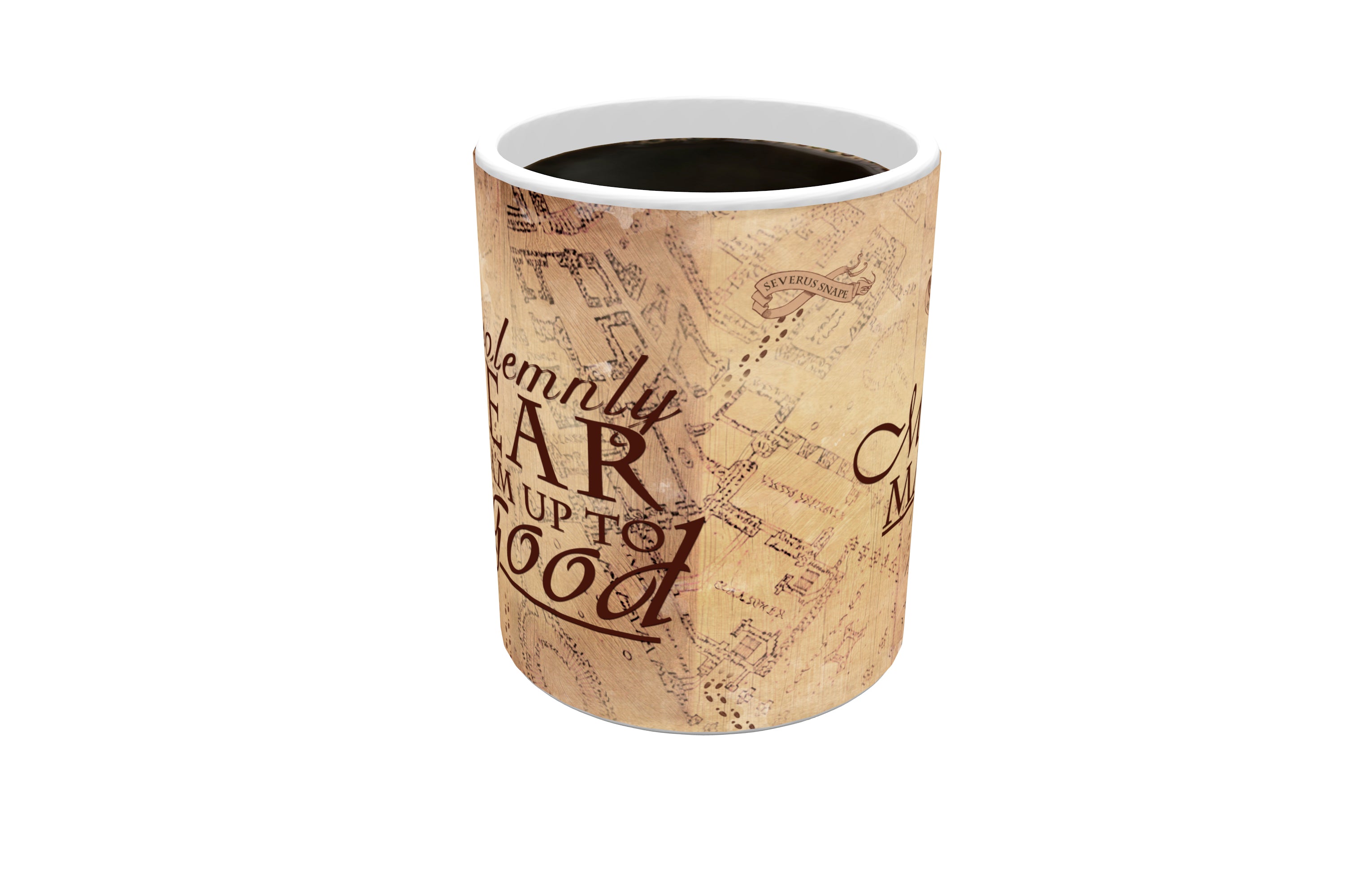 Harry Potter (Marauders Map) Morphing Mugs® Heat-Sensitive Mug MMUG298