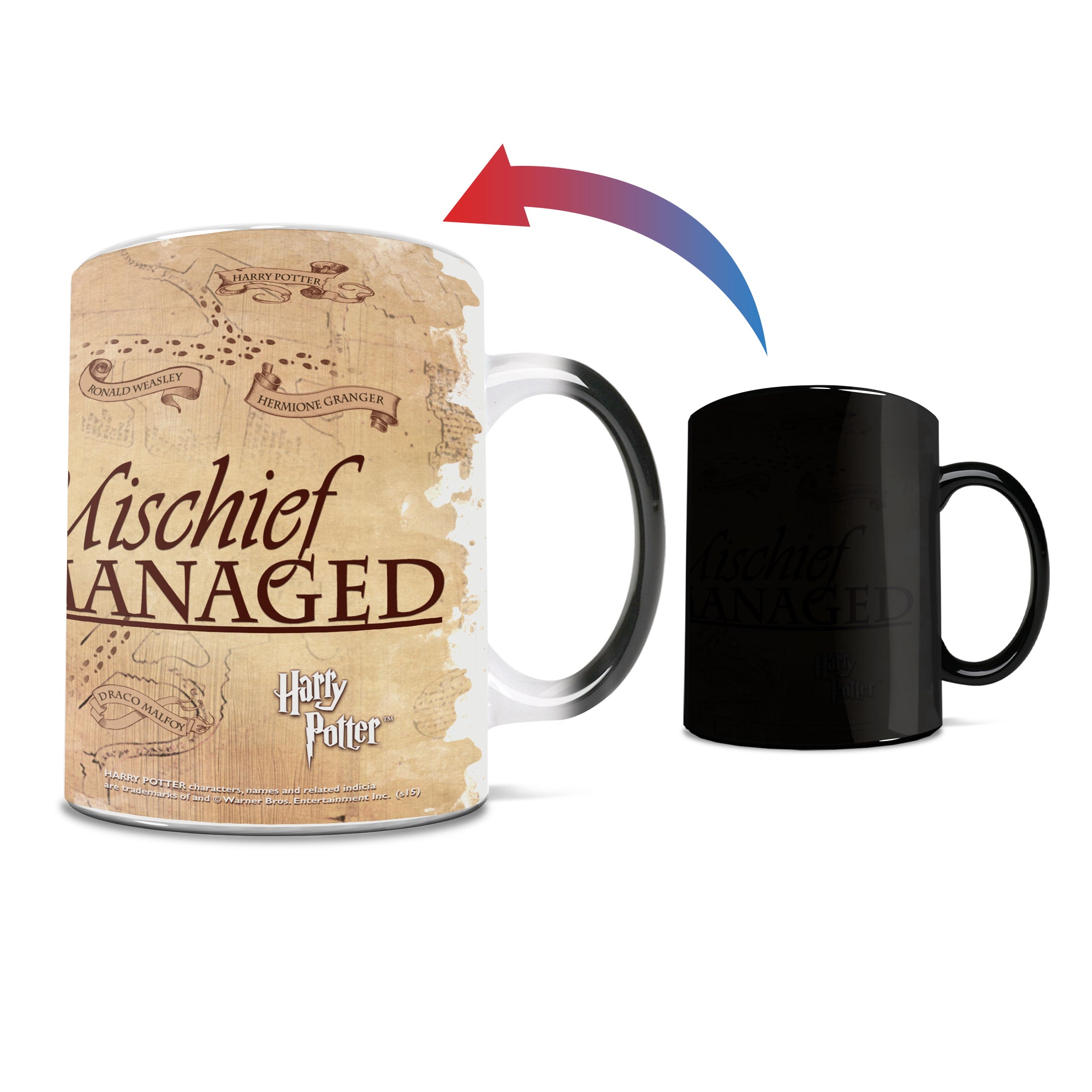 Harry Potter (Marauders Map) Morphing Mugs® Heat-Sensitive Mug MMUG298