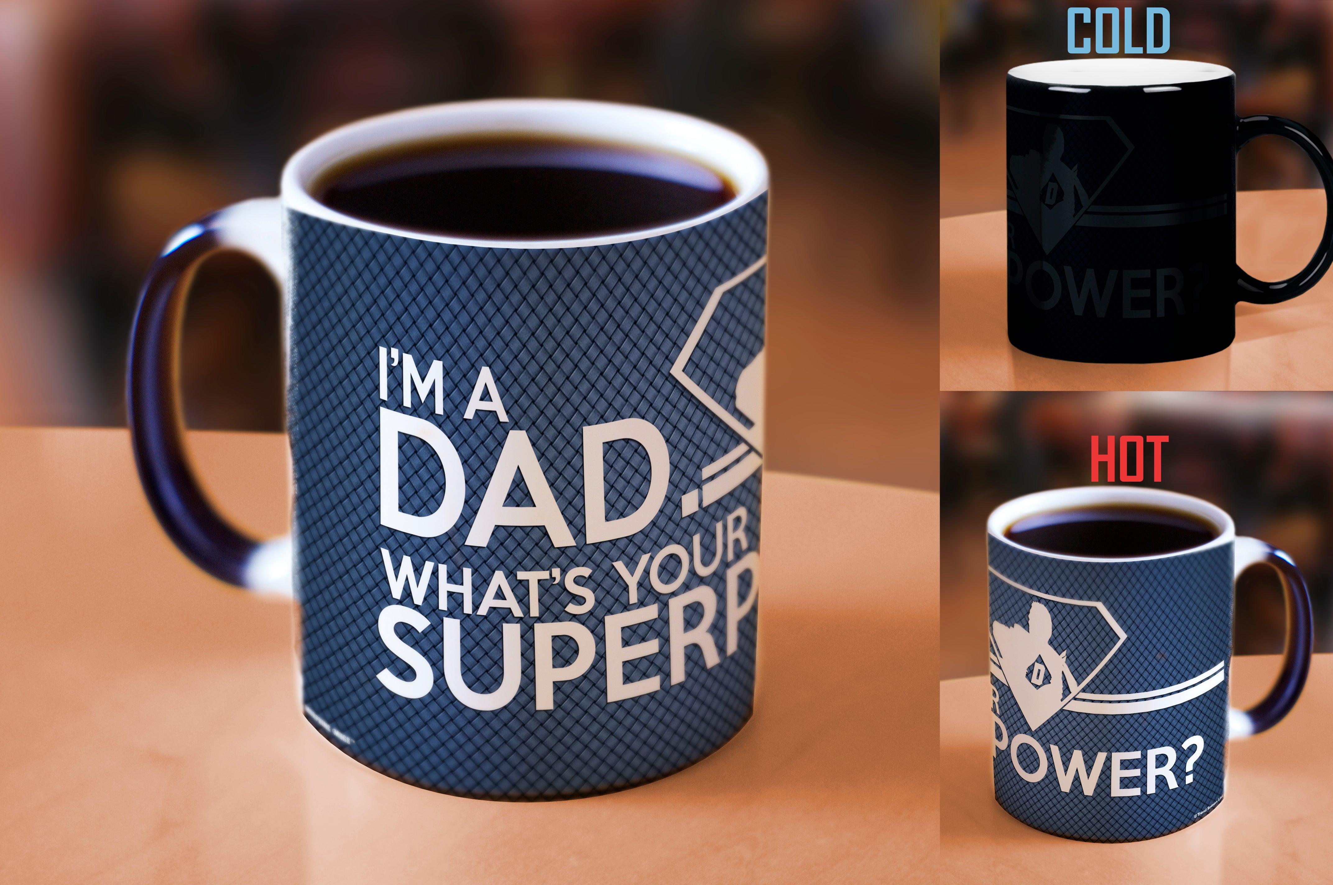 Parent Collection (Dad Superpower) Morphing Mugs® Heat-Sensitive Mug MMUG299