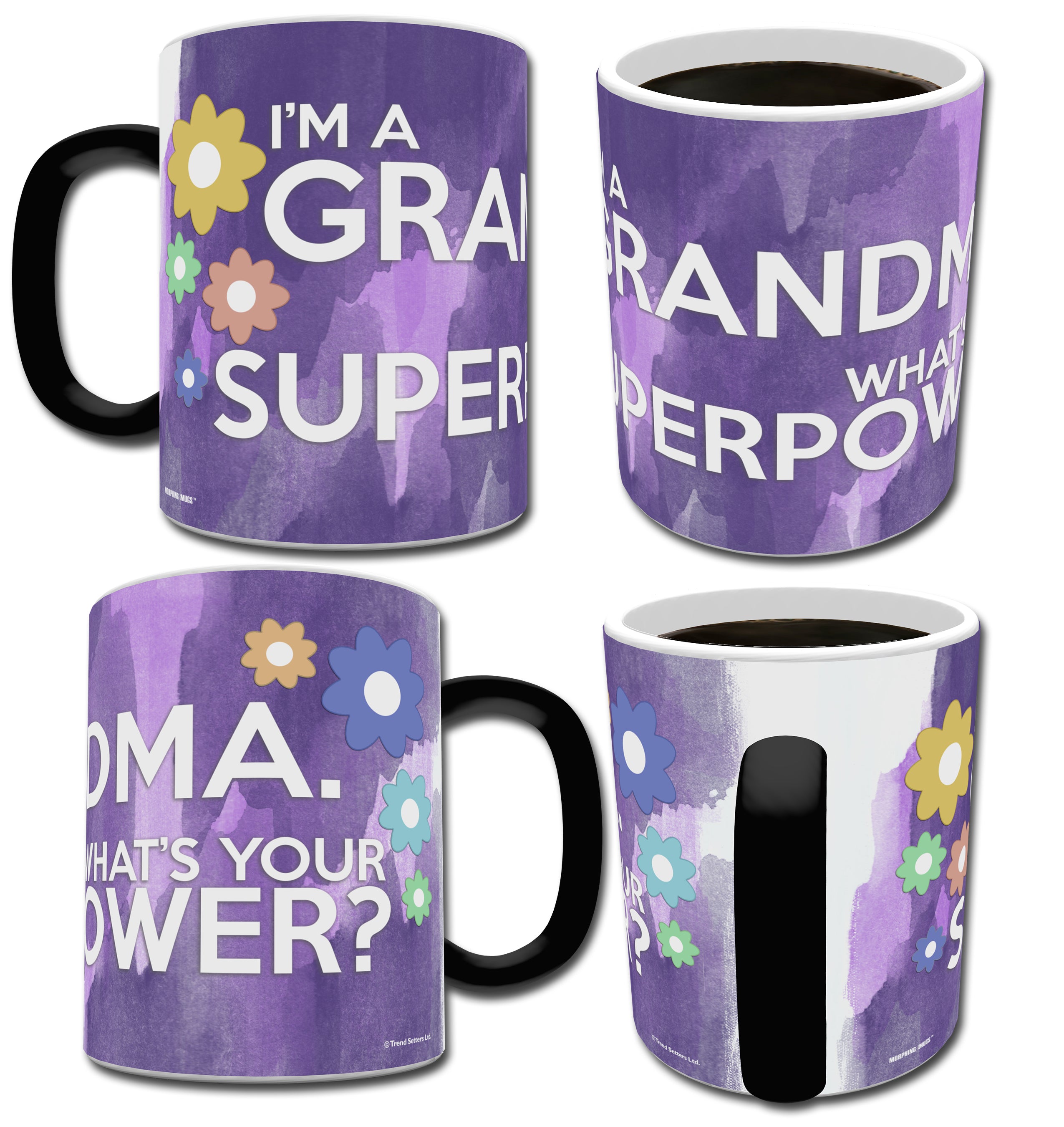 Family Collection (Grandma Superpower) Morphing Mugs® Heat-Sensitive Mug MMUG302