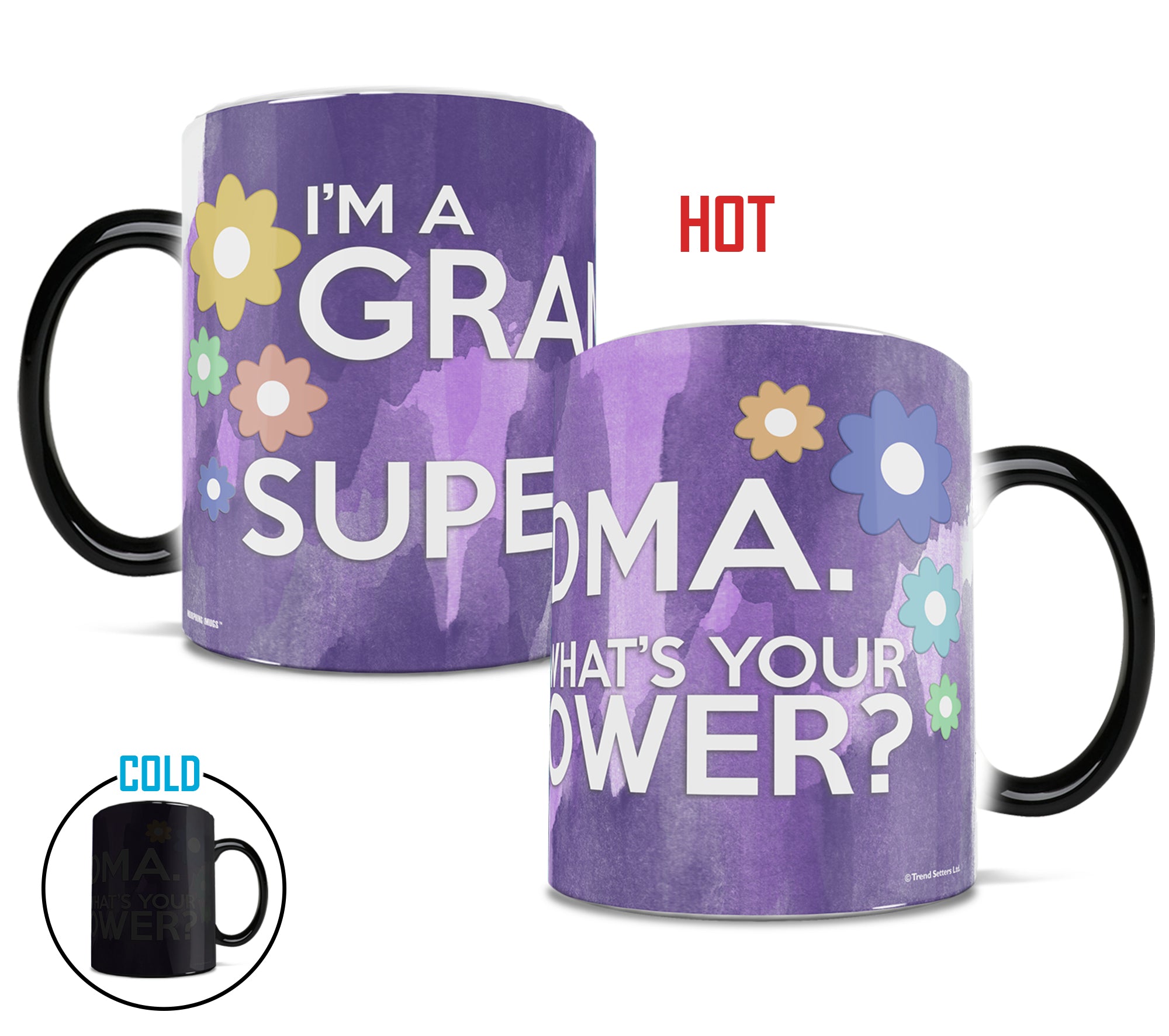 Family Collection (Grandma Superpower) Morphing Mugs® Heat-Sensitive Mug MMUG302