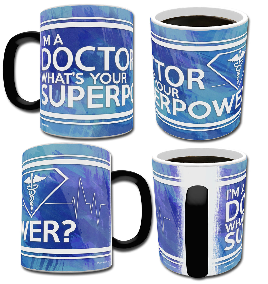 Career Collection (Doctor Superpower) Morphing Mugs® Heat-Sensitive Mug MMUG303