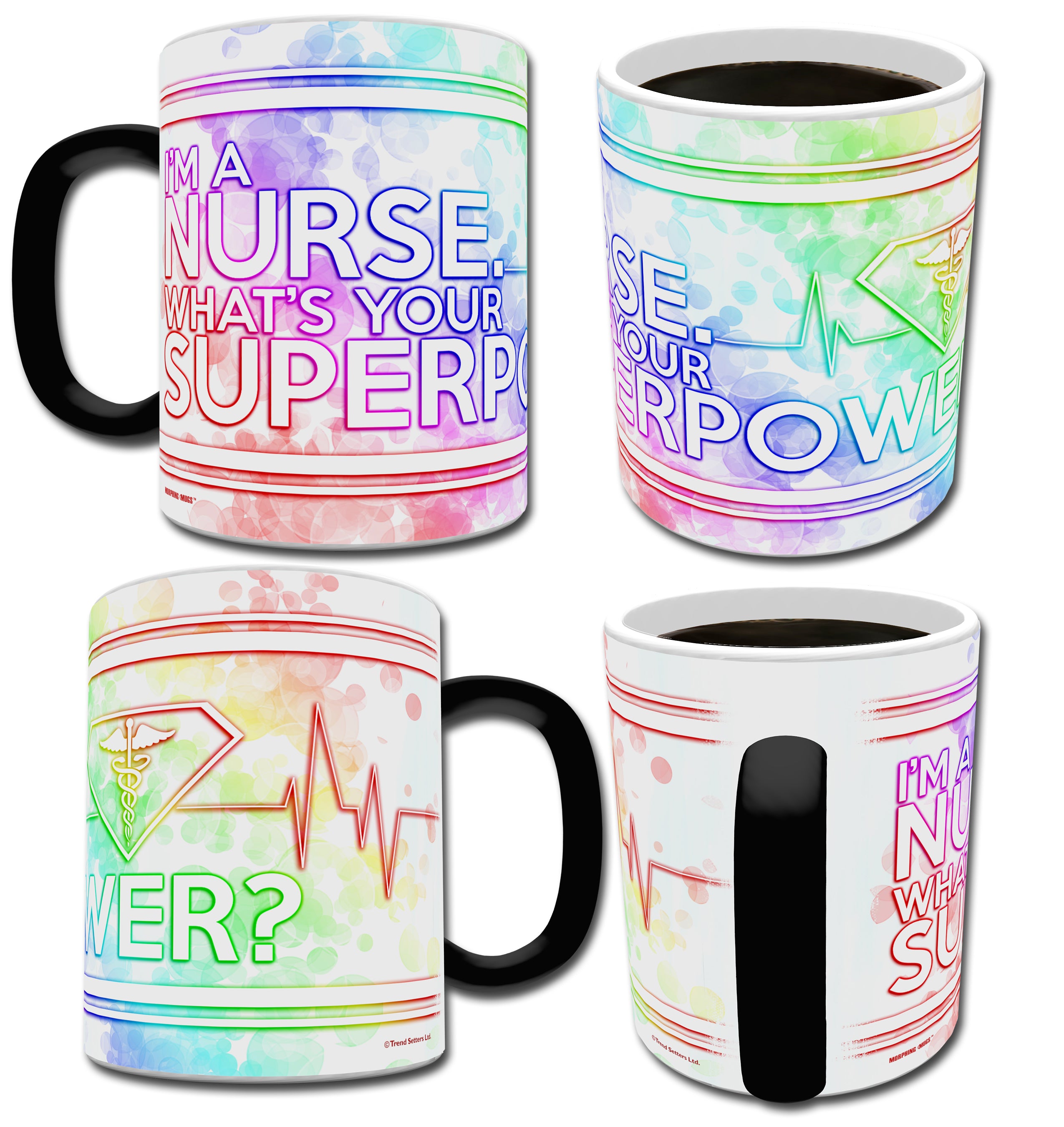 Career Collection (Nurse Superpower) Morphing Mugs® Heat-Sensitive Mug MMUG305
