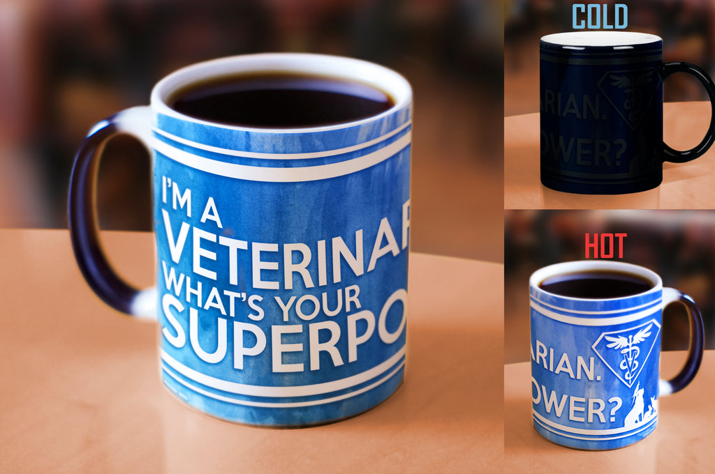 Career Collection (Veterinarian Superhero)  Morphing Mugs® Heat-Sensitive Mug MMUG308