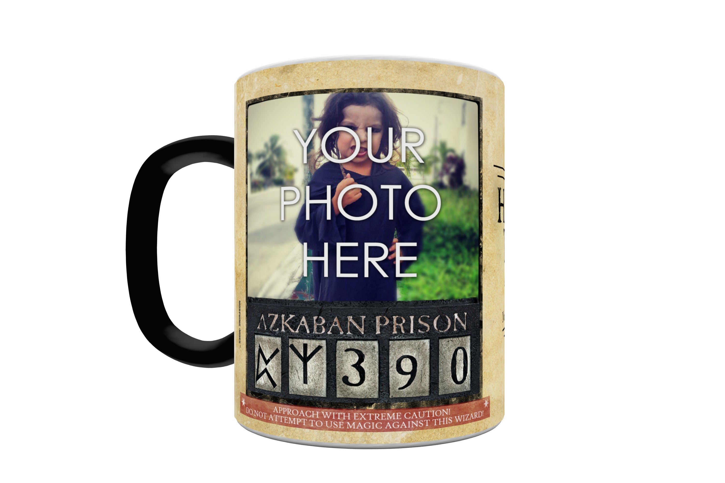 Harry Potter (Wanted Wizard - Add Your Image!) Morphing Mugs® Heat-Sensitive Mug MMUGU310