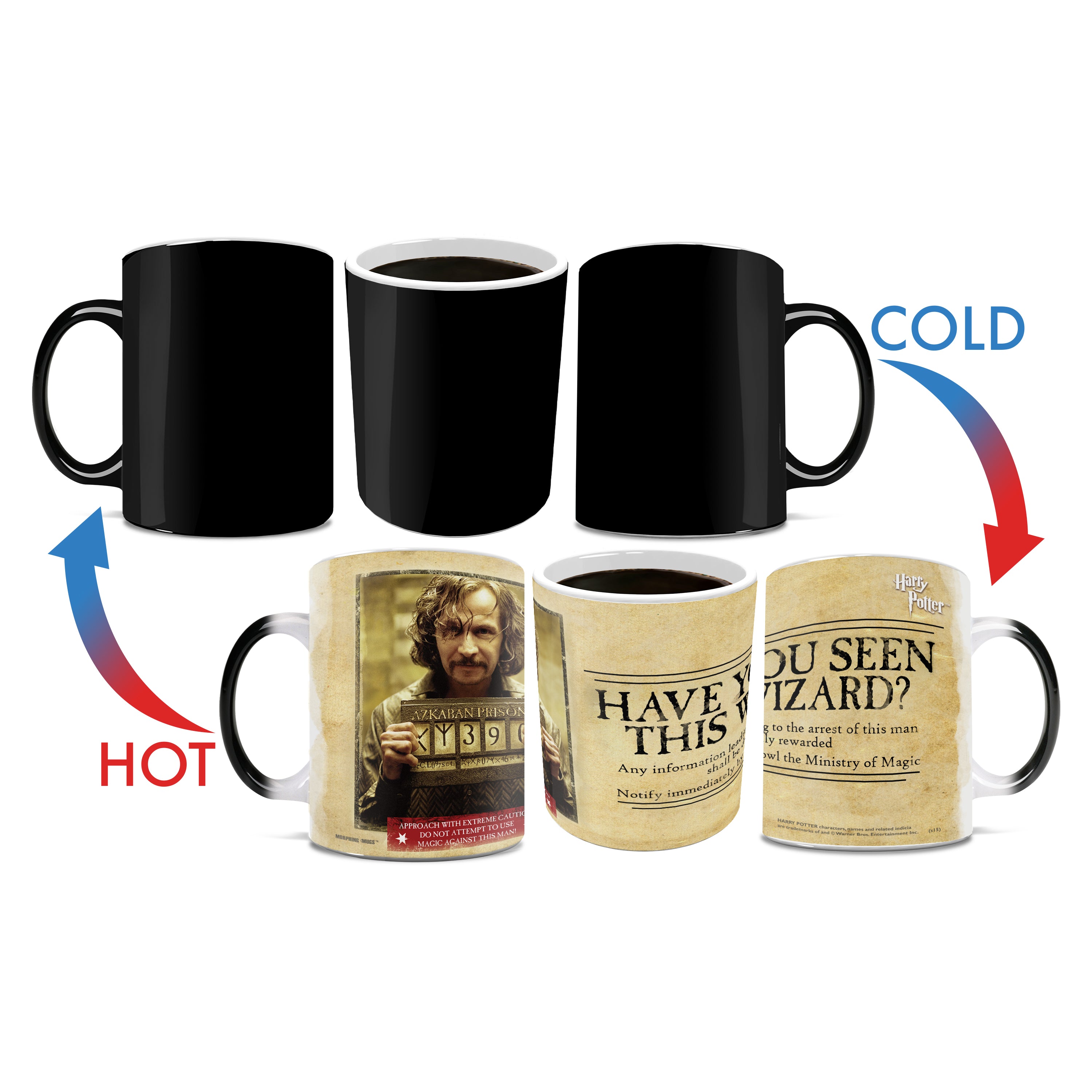 Harry Potter (Sirius Black) Morphing Mugs® Heat Sensitive Mug MMUG311