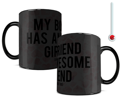 Valentines Day Collection (Awesome Girlfriend) Morphing Mugs® Heat-Sensitive Mug MMUG319