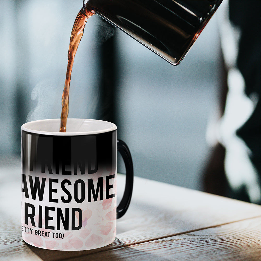Valentines Day Collection (Awesome Girlfriend) Morphing Mugs® Heat-Sensitive Mug MMUG319