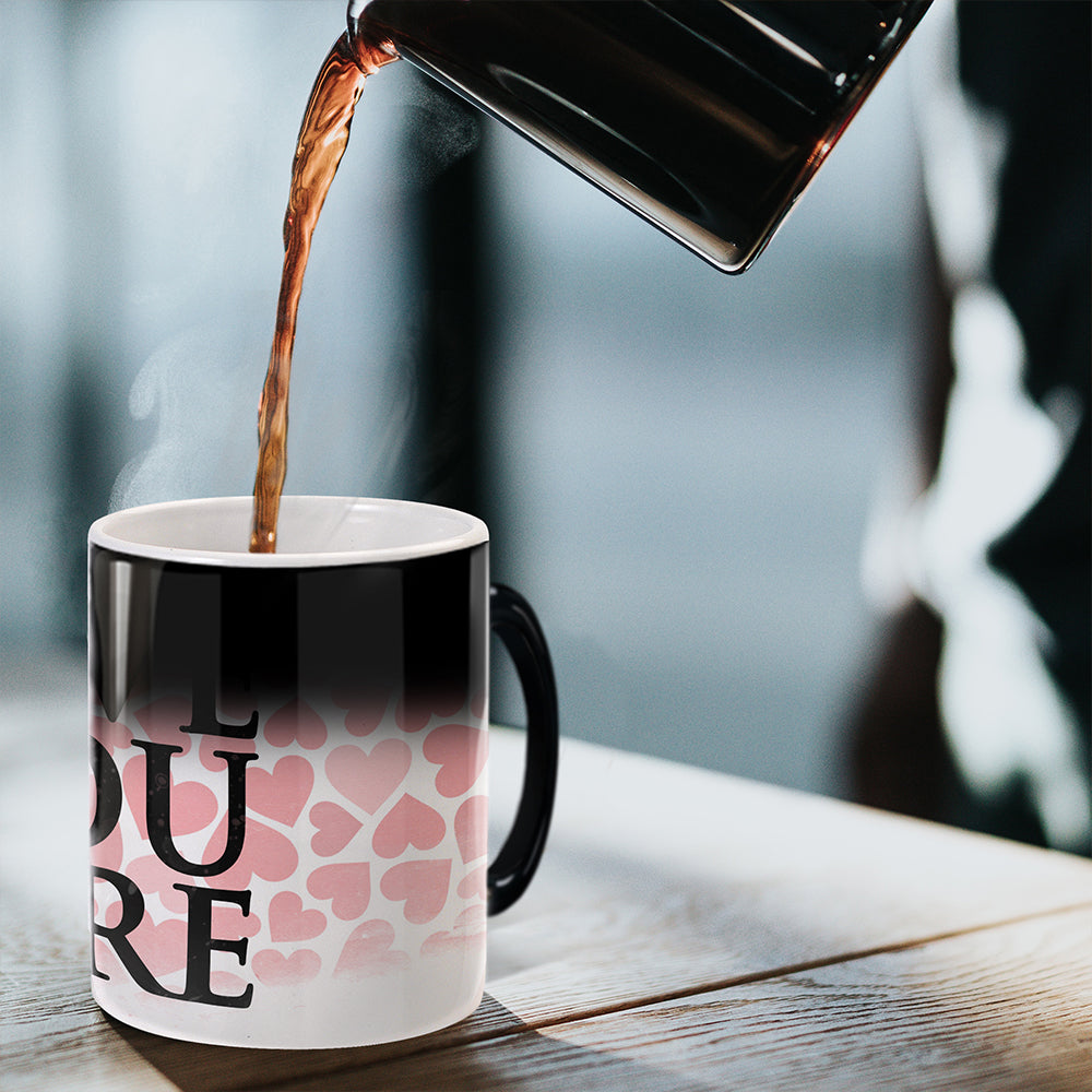 Valentines Day Collection (Love You More) Morphing Mugs® Heat-Sensitive Mug MMUG320