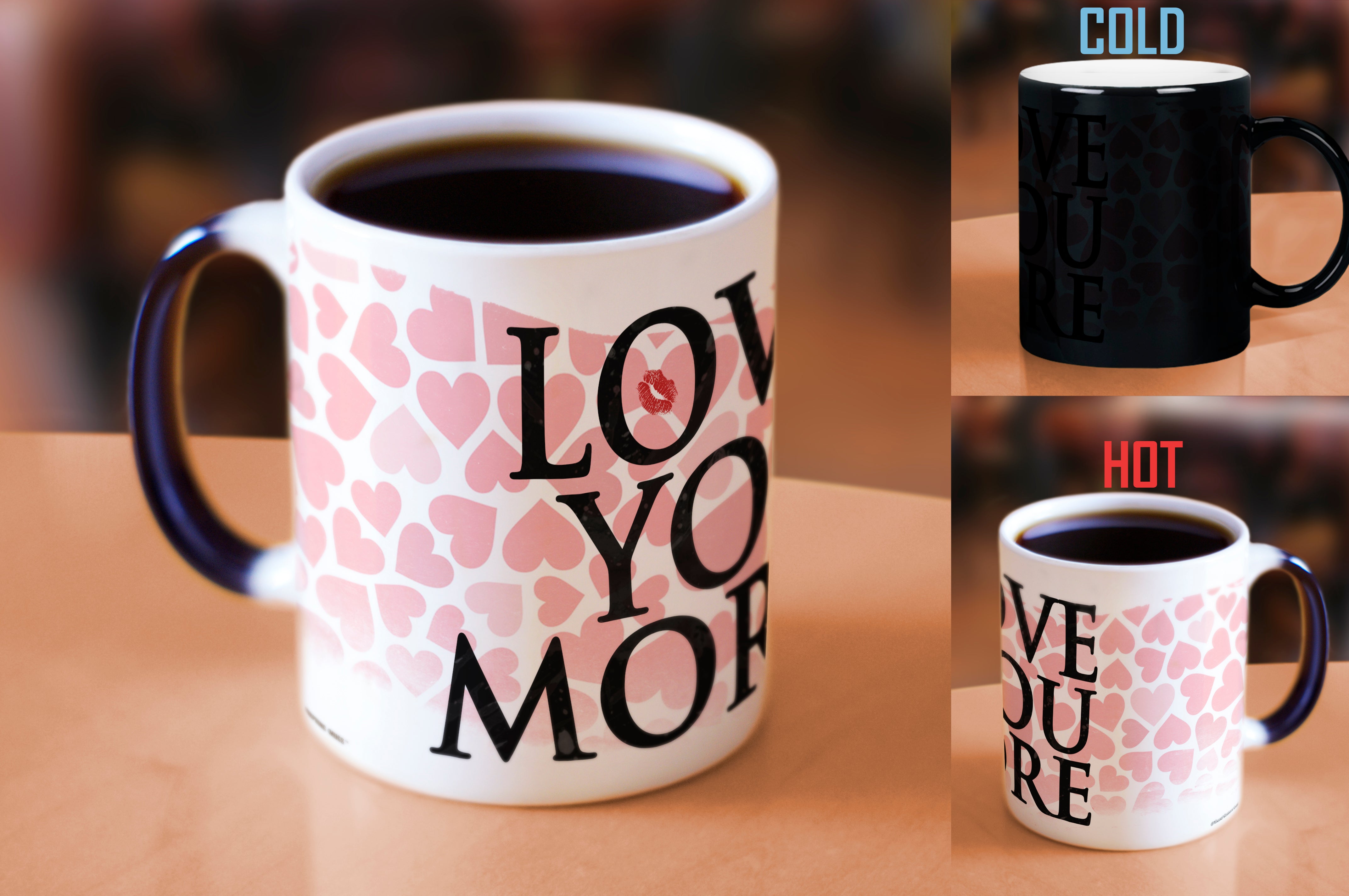 Valentines Day Collection (Love You More) Morphing Mugs® Heat-Sensitive Mug MMUG320