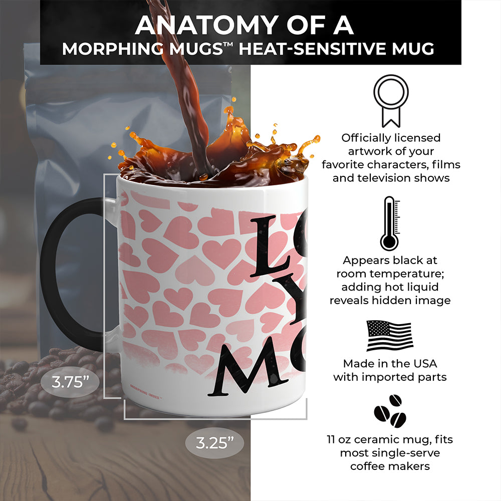 Valentines Day Collection (Love You More) Morphing Mugs® Heat-Sensitive Mug MMUG320