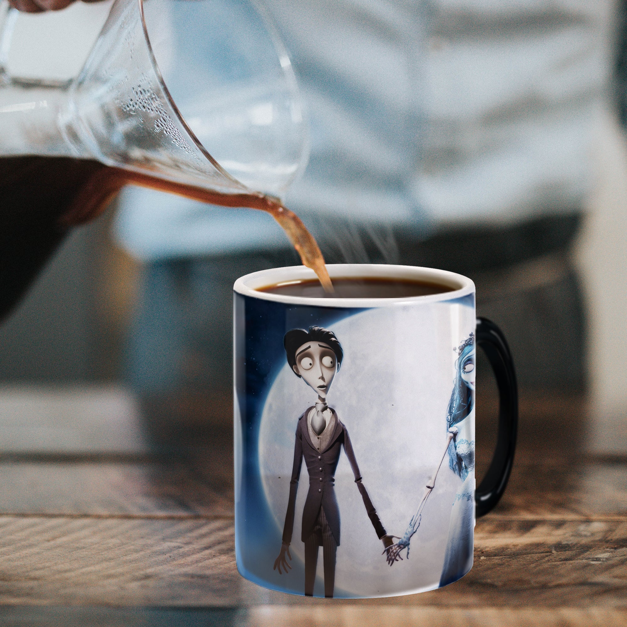 The Corpse Bride (Victor and Emily) Morphing Mugs® Heat-Sensitive Mug MMUG325