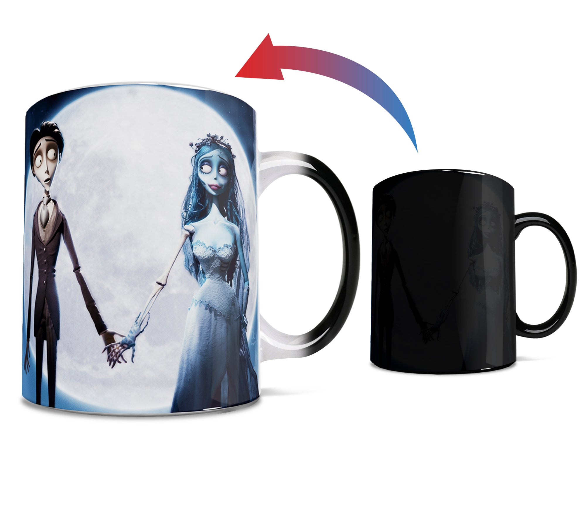 The Corpse Bride (Victor and Emily) Morphing Mugs® Heat-Sensitive Mug MMUG325