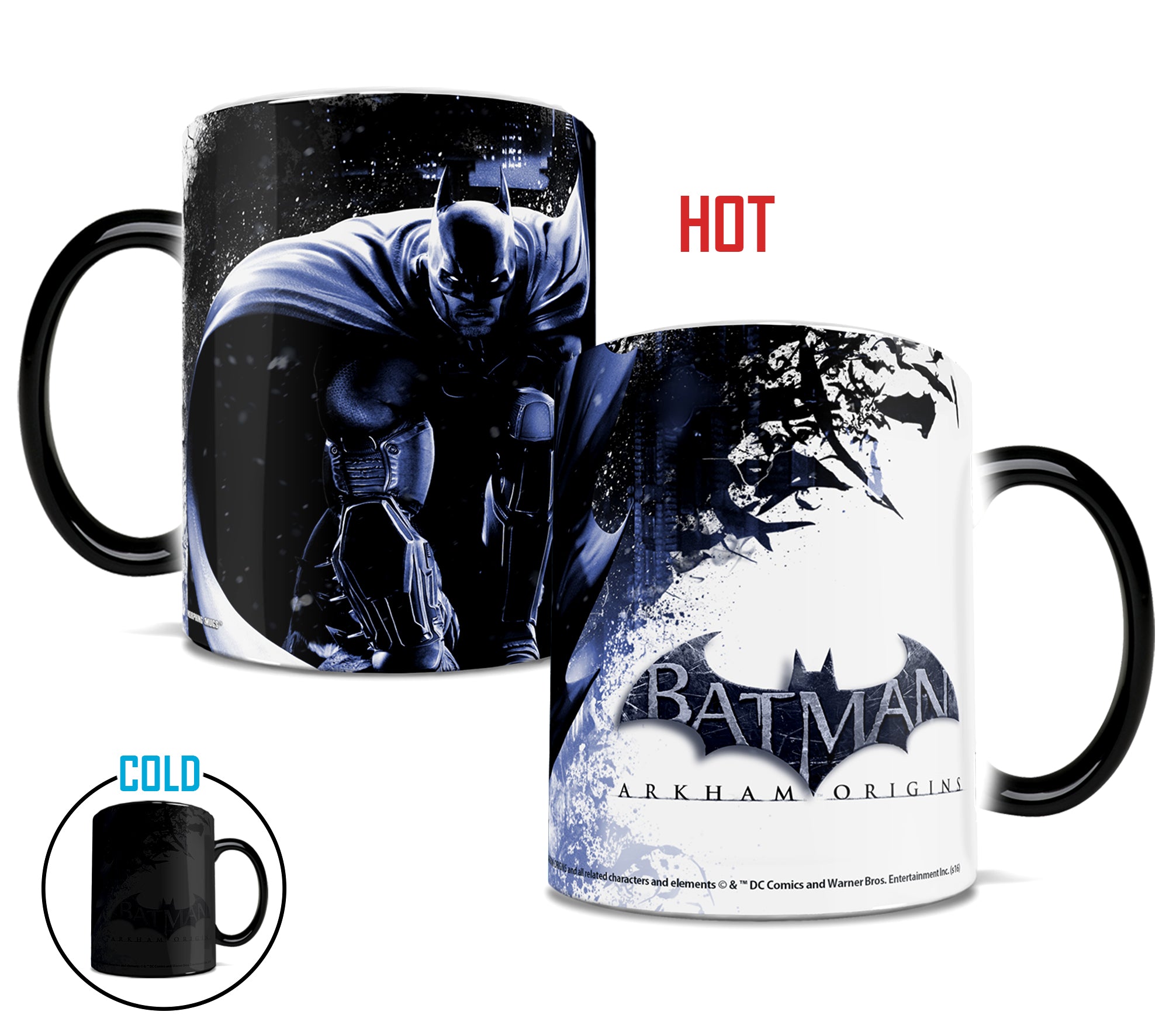 DC Comics (Batman: Arkham City - Batman) Morphing Mugs® Heat-Sensitive Mug MMUG327