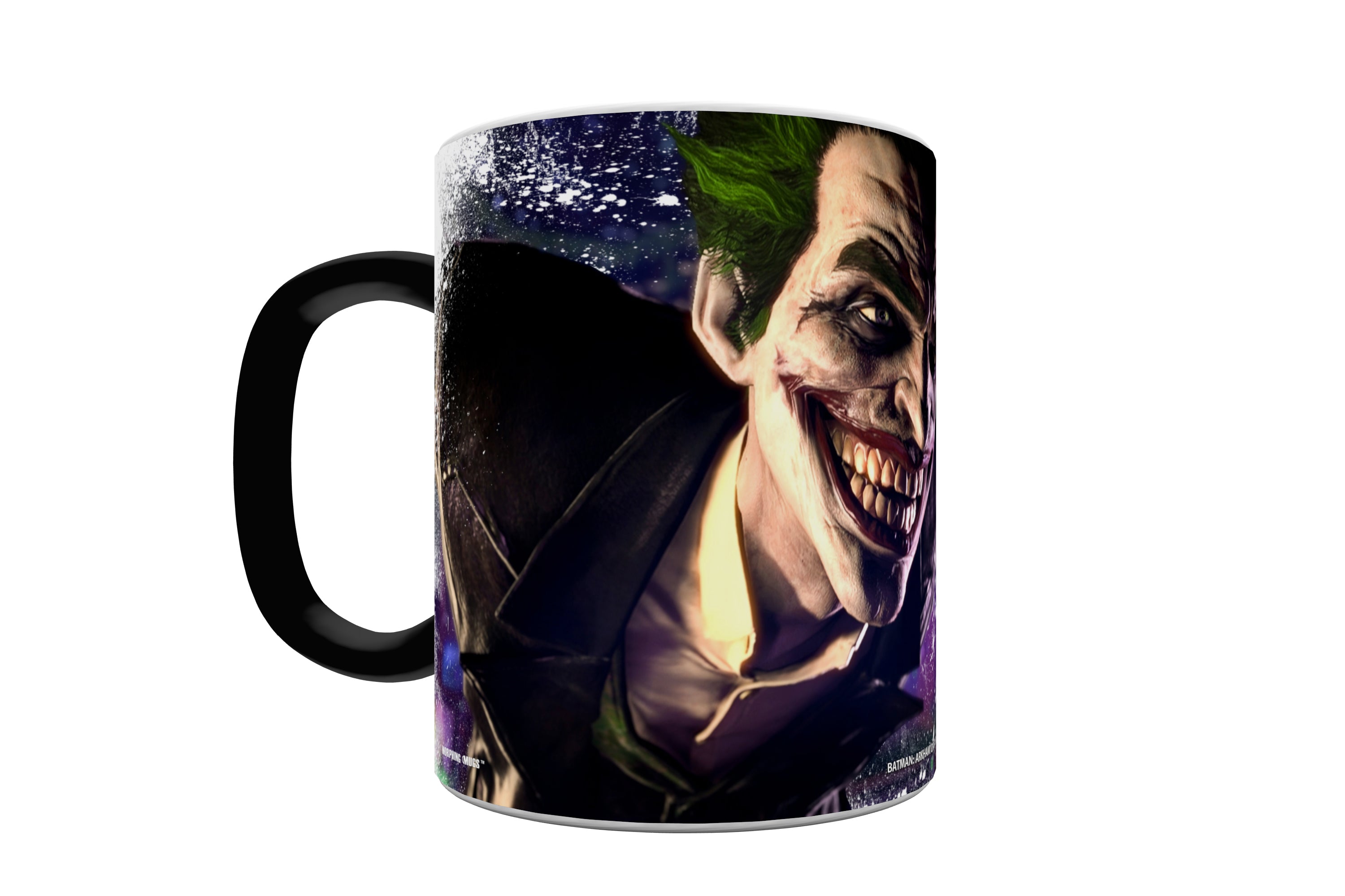 DC Comics (Batman: Arkham Origins - Joker Grin) Morphing Mugs® Heat-Sensitive Mug MMUG328