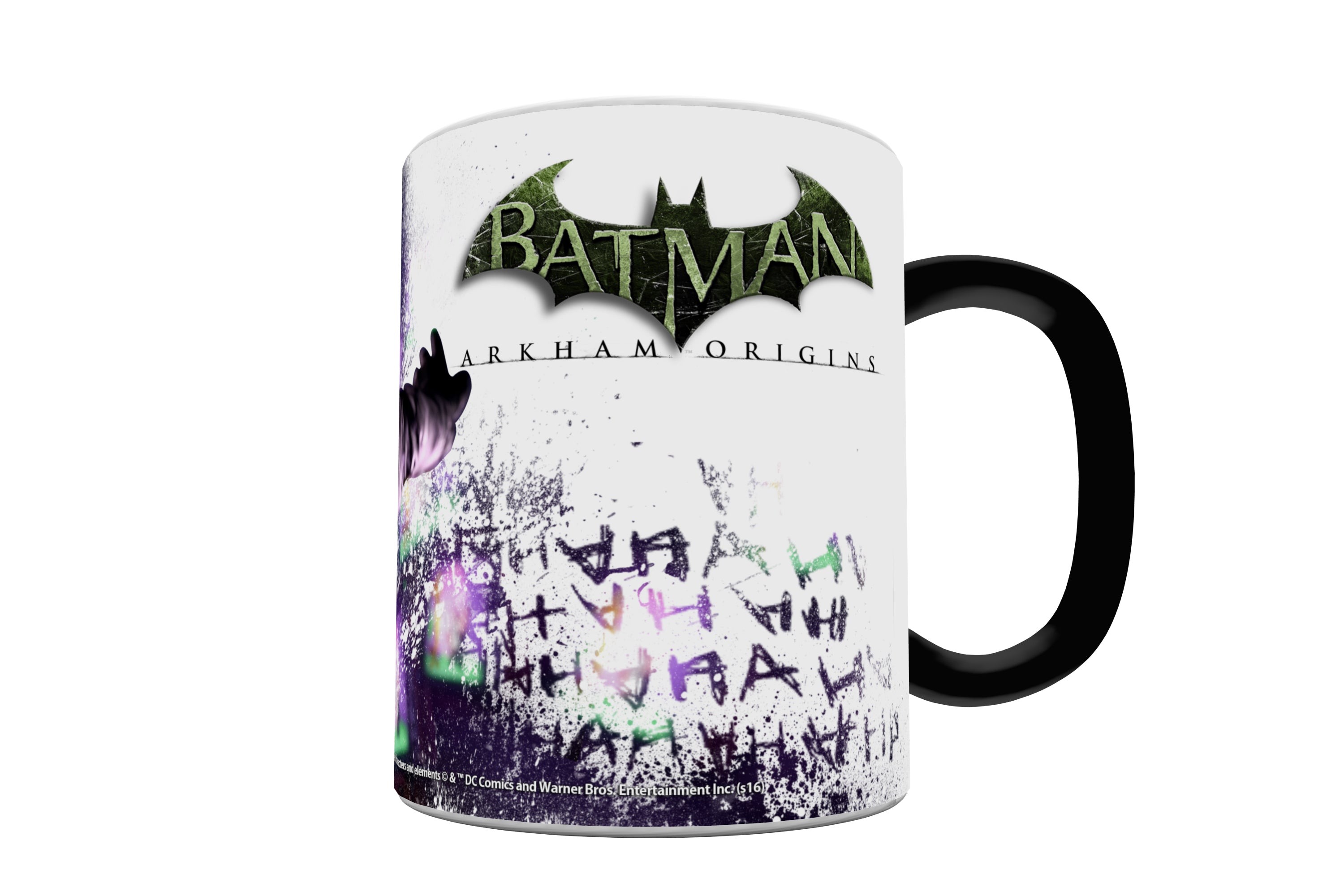DC Comics (Batman: Arkham Origins - Joker Grin) Morphing Mugs® Heat-Sensitive Mug MMUG328