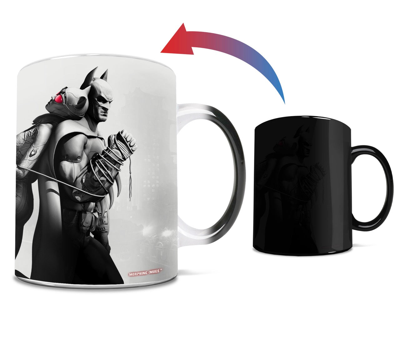 DC Comics (Batman: Arkham City – Batman and Catwoman) Morphing Mugs® Heat-Sensitive Mug MMUG329