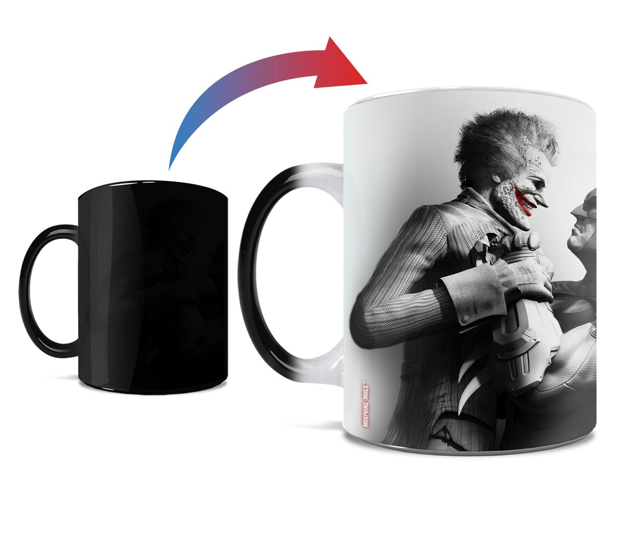 DC Comics (Batman: Arkham City – Batman and The Joker) Morphing Mugs® Heat-Sensitive Mug MMUG331