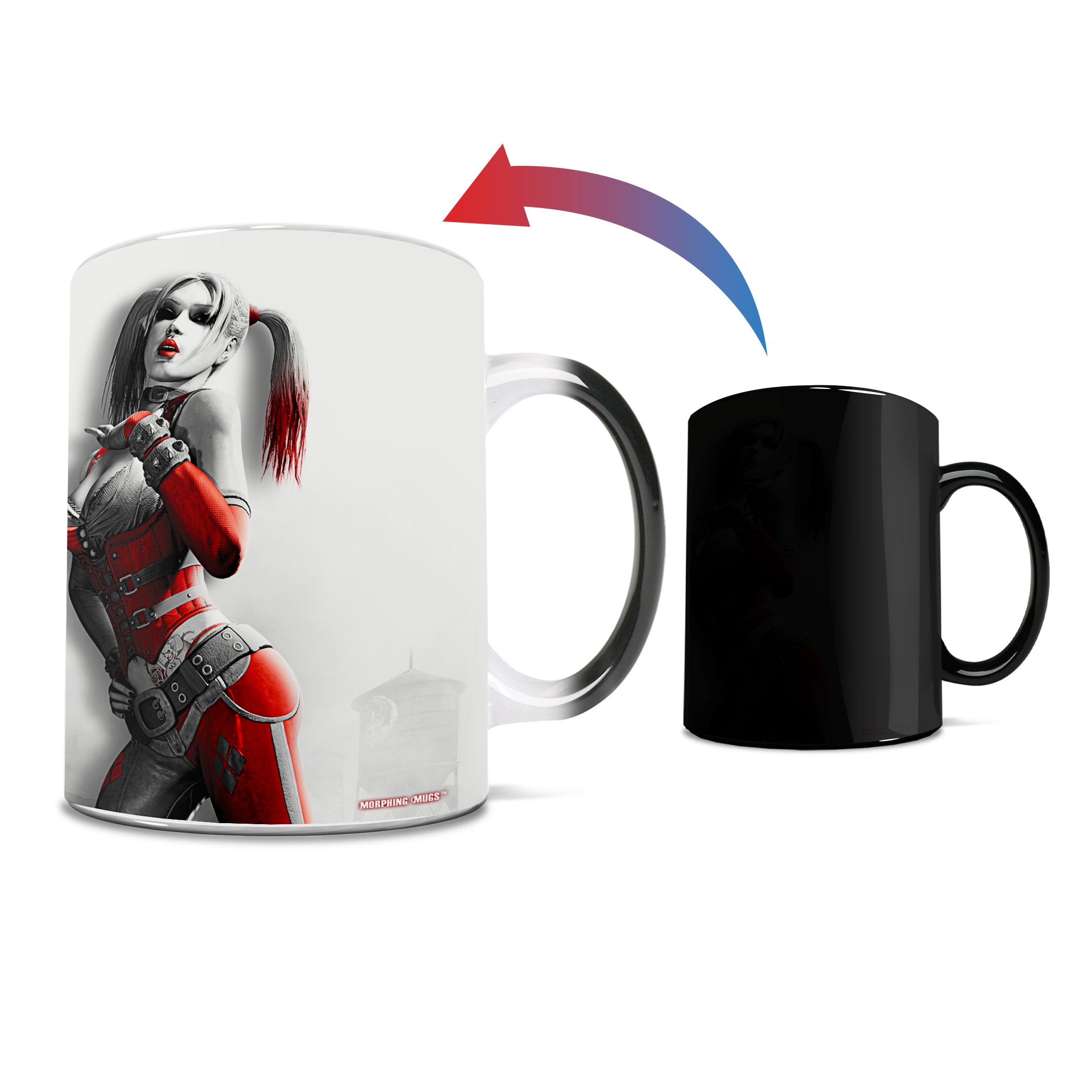 DC Comics (Batman: Arkham City - Harley Quinn) Morphing Mugs® Heat-Sensitive Mug MMUG334