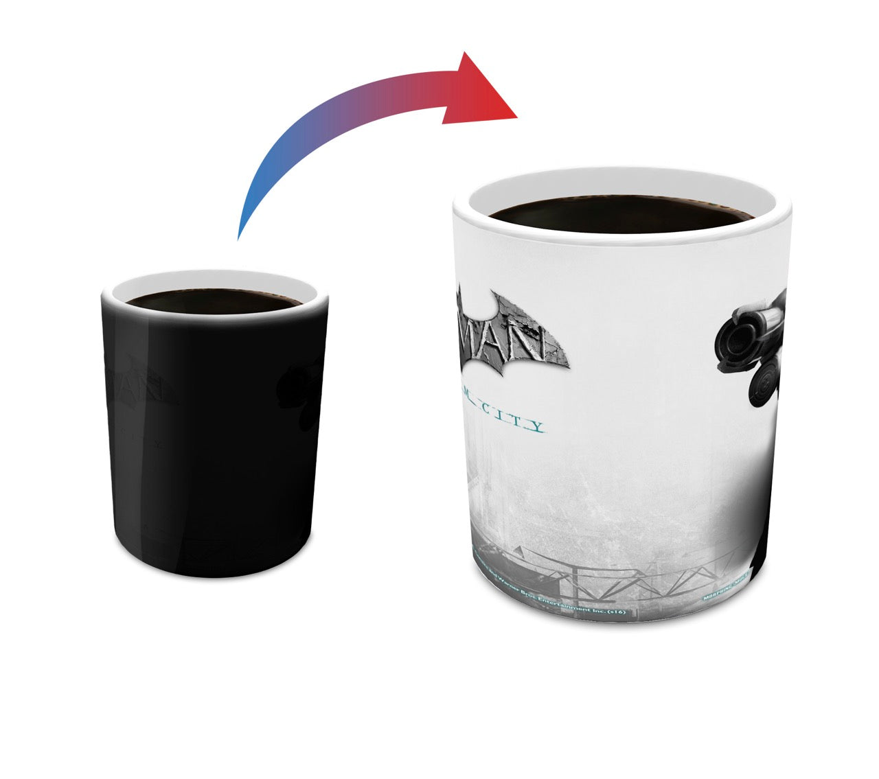 DC Comics (Batman: Arkham City – Mr. Freeze) Morphing Mugs® Heat-Sensitive Mug MMUG336
