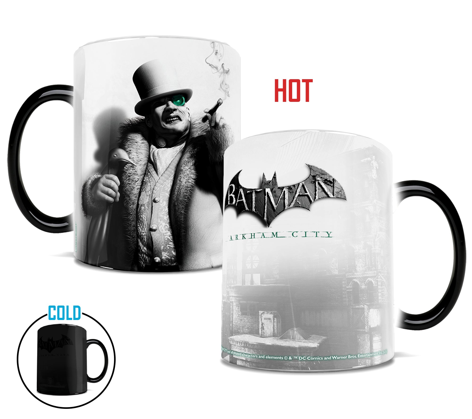DC Comics (Batman: Arkham City - Penguin) Morphing Mugs® Heat-Sensitive Mug MMUG337