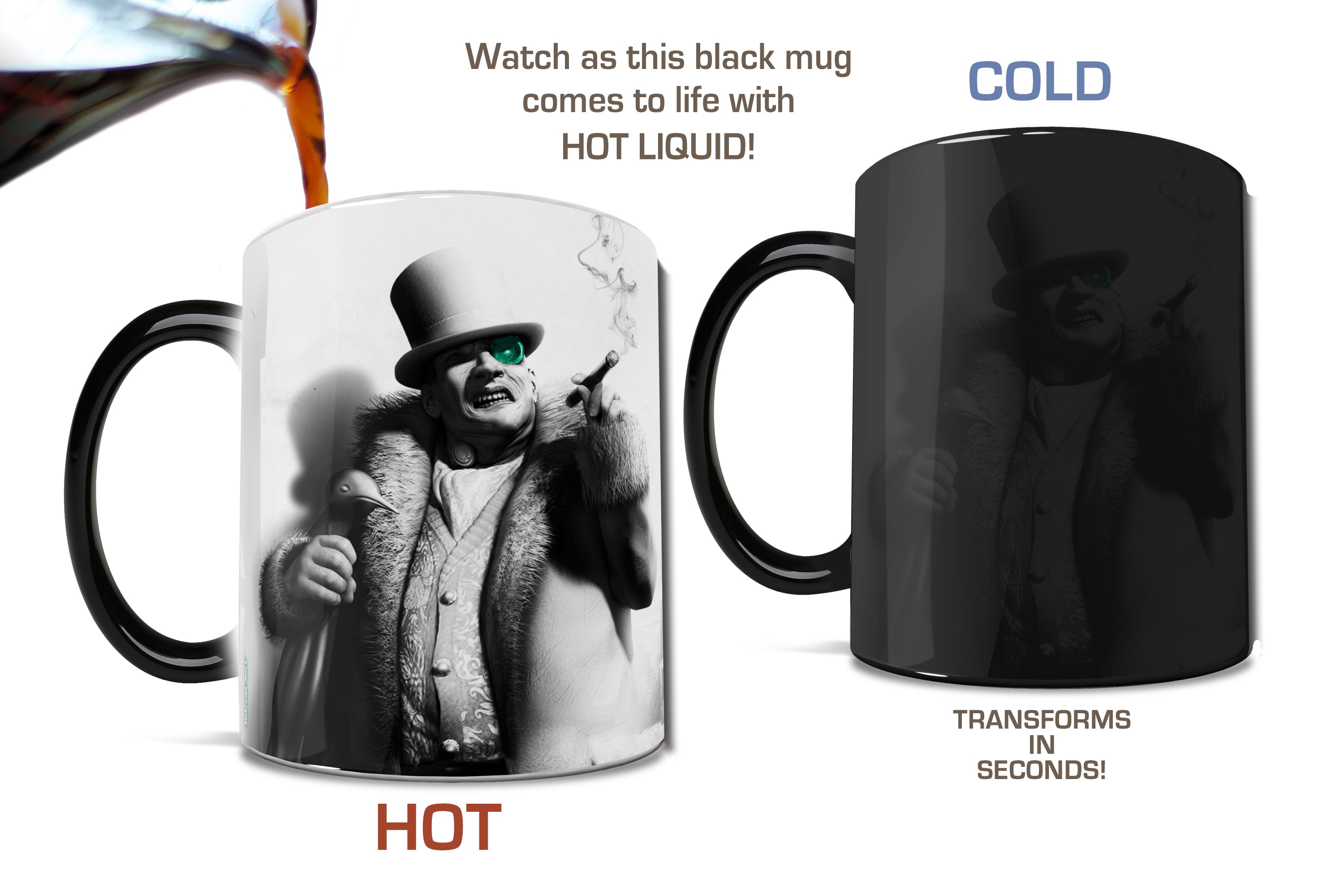 DC Comics (Batman: Arkham City - Penguin) Morphing Mugs® Heat-Sensitive Mug MMUG337