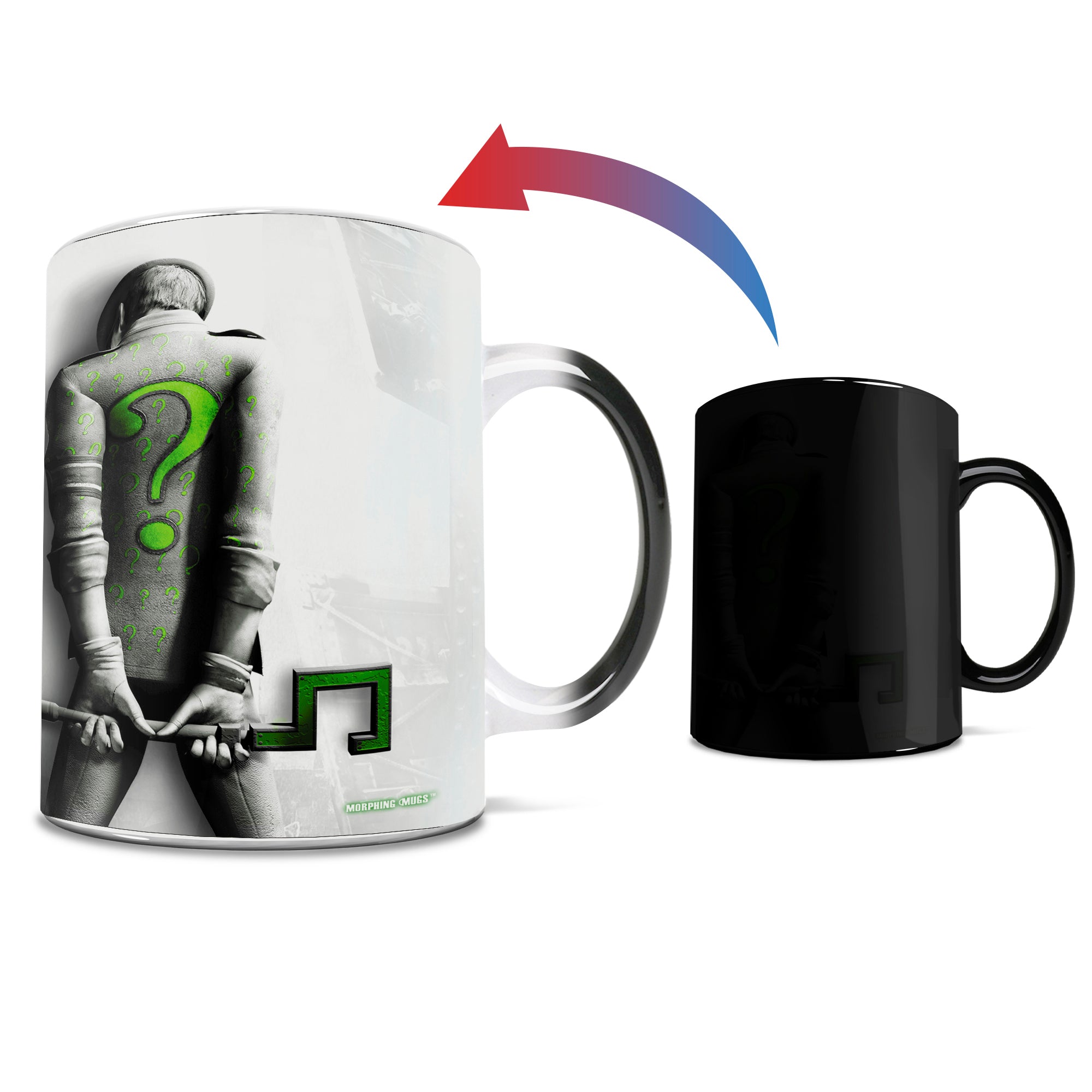 DC Comics (Batman: Arkham City – The Riddler) Morphing Mugs® Heat-Sensitive Mug MMUG338