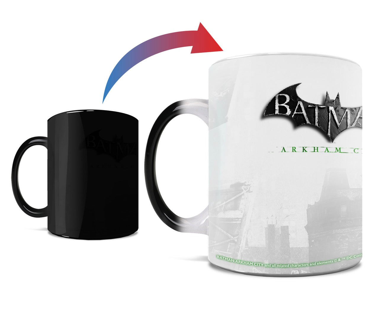 DC Comics (Batman: Arkham City – The Riddler) Morphing Mugs® Heat-Sensitive Mug MMUG338
