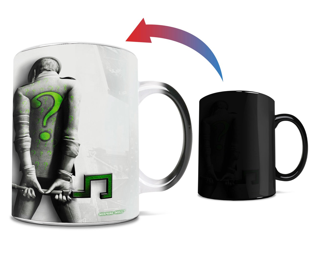 DC Comics (Batman: Arkham City – The Riddler) Morphing Mugs® Heat-Sensitive Mug MMUG338