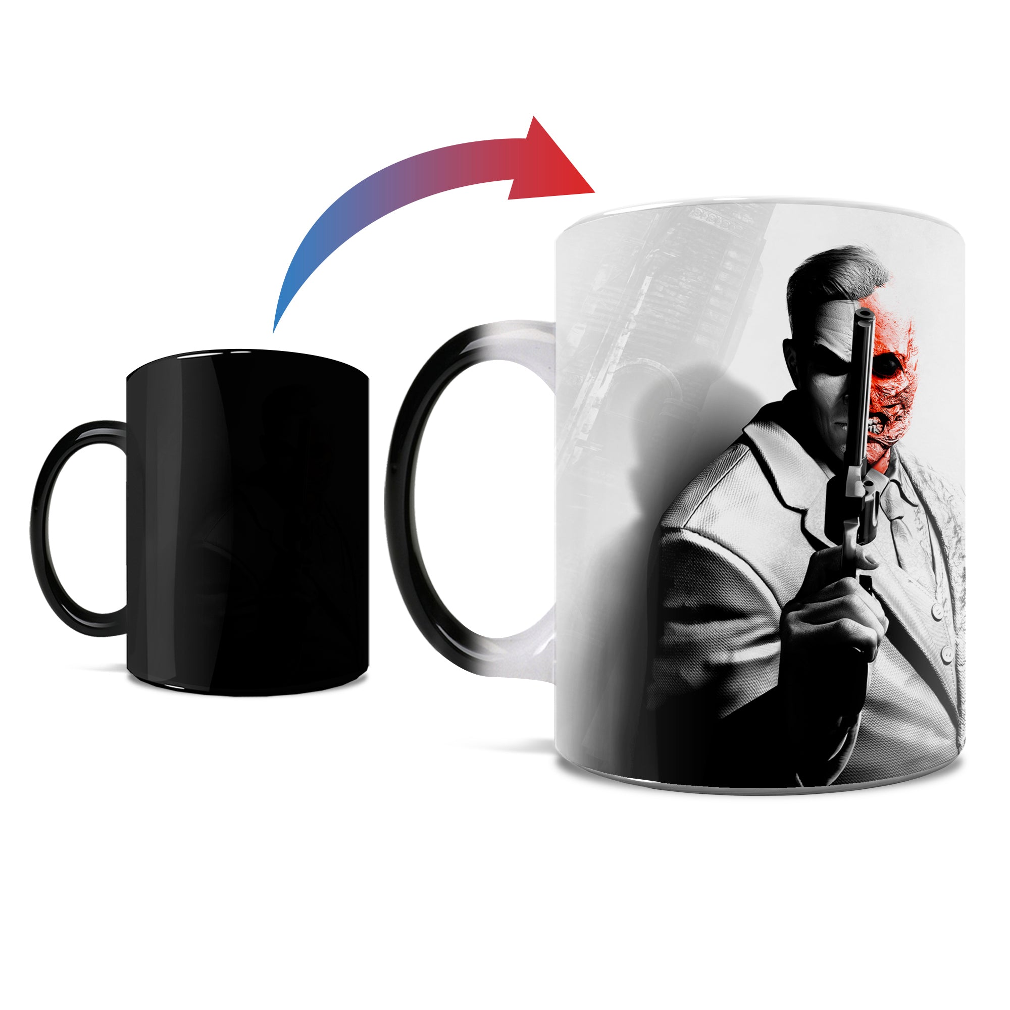 DC Comics (Batman: Arkham City – Two Face) Morphing Mugs® Heat-Sensitive Mug MMUG339