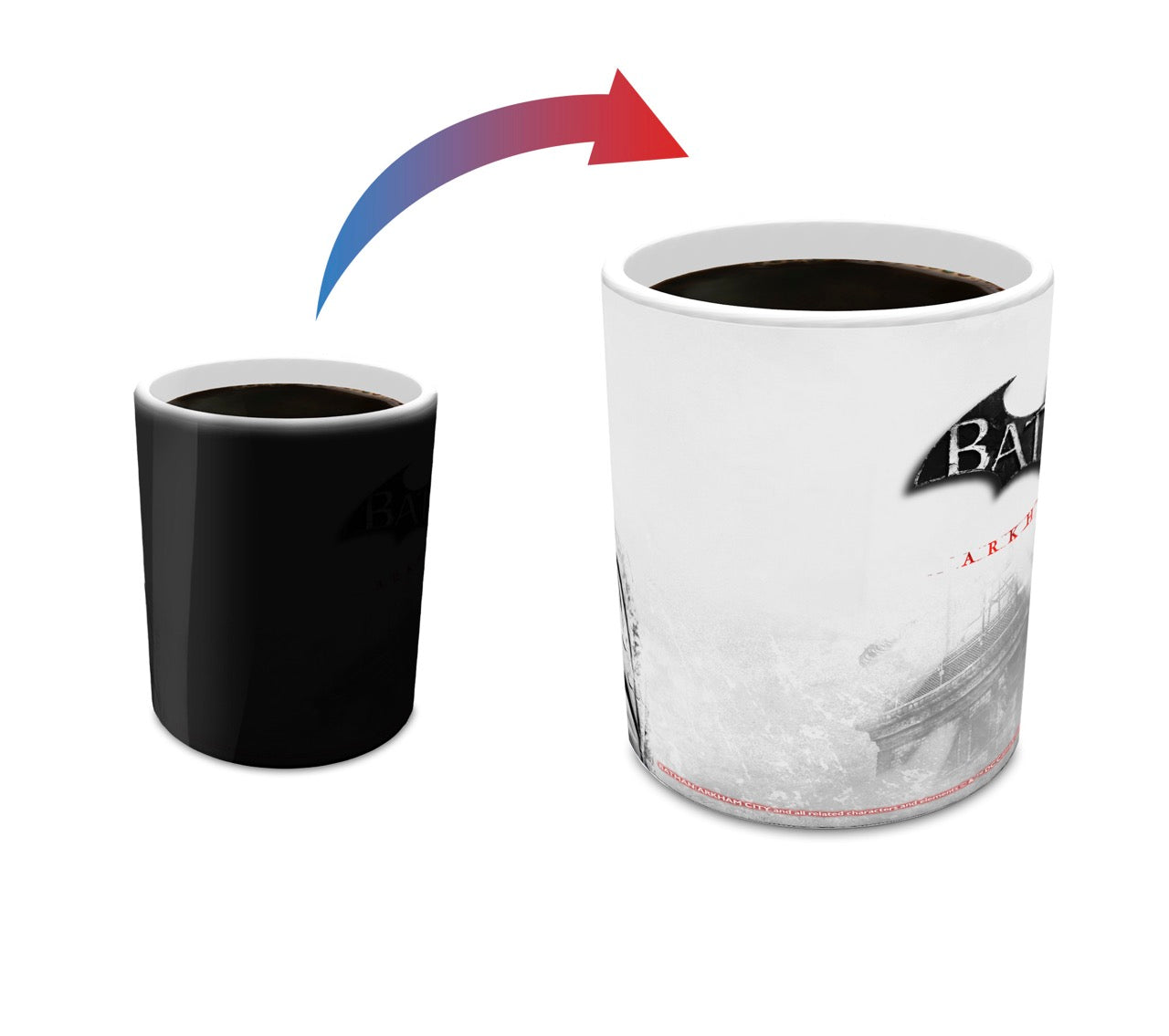DC Comics (Batman: Arkham City – Two Face) Morphing Mugs® Heat-Sensitive Mug MMUG339
