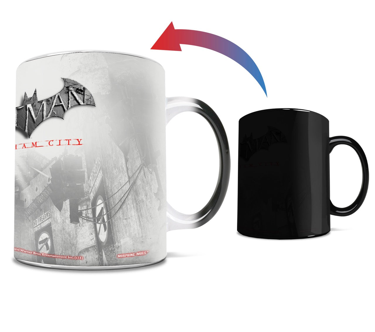 DC Comics (Batman: Arkham City – Two Face) Morphing Mugs® Heat-Sensitive Mug MMUG339