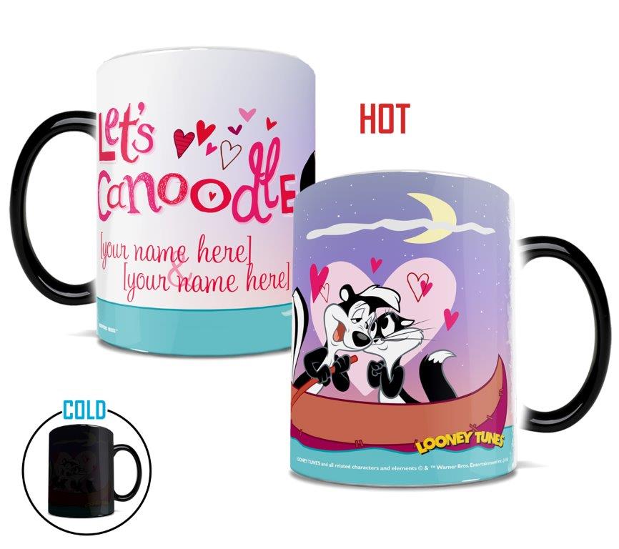 Looney Tunes (Let's Canoodle - Personalized) Morphing Mugs® Heat-Sensitive Mug MMUG342