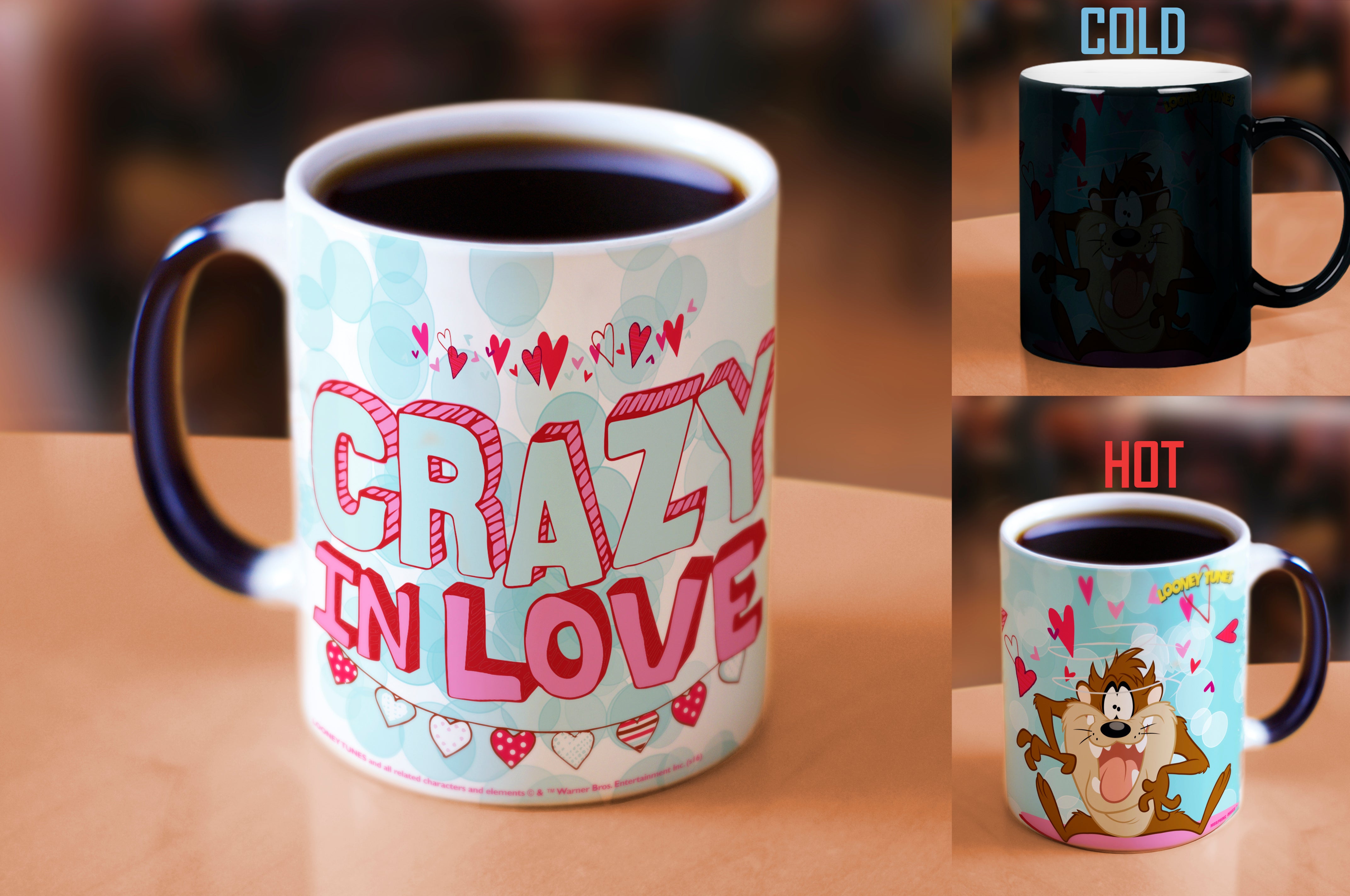 Looney Tunes (Crazy in Love) Morphing Mugs® Heat-Sensitive Mug MMUG345