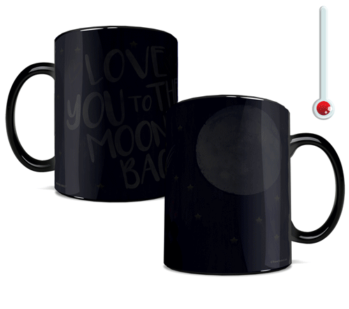 Valentines Day Collection (Love You To The Moon And Back) Morphing Mugs® Heat-Sensitive Mug MMUG352
