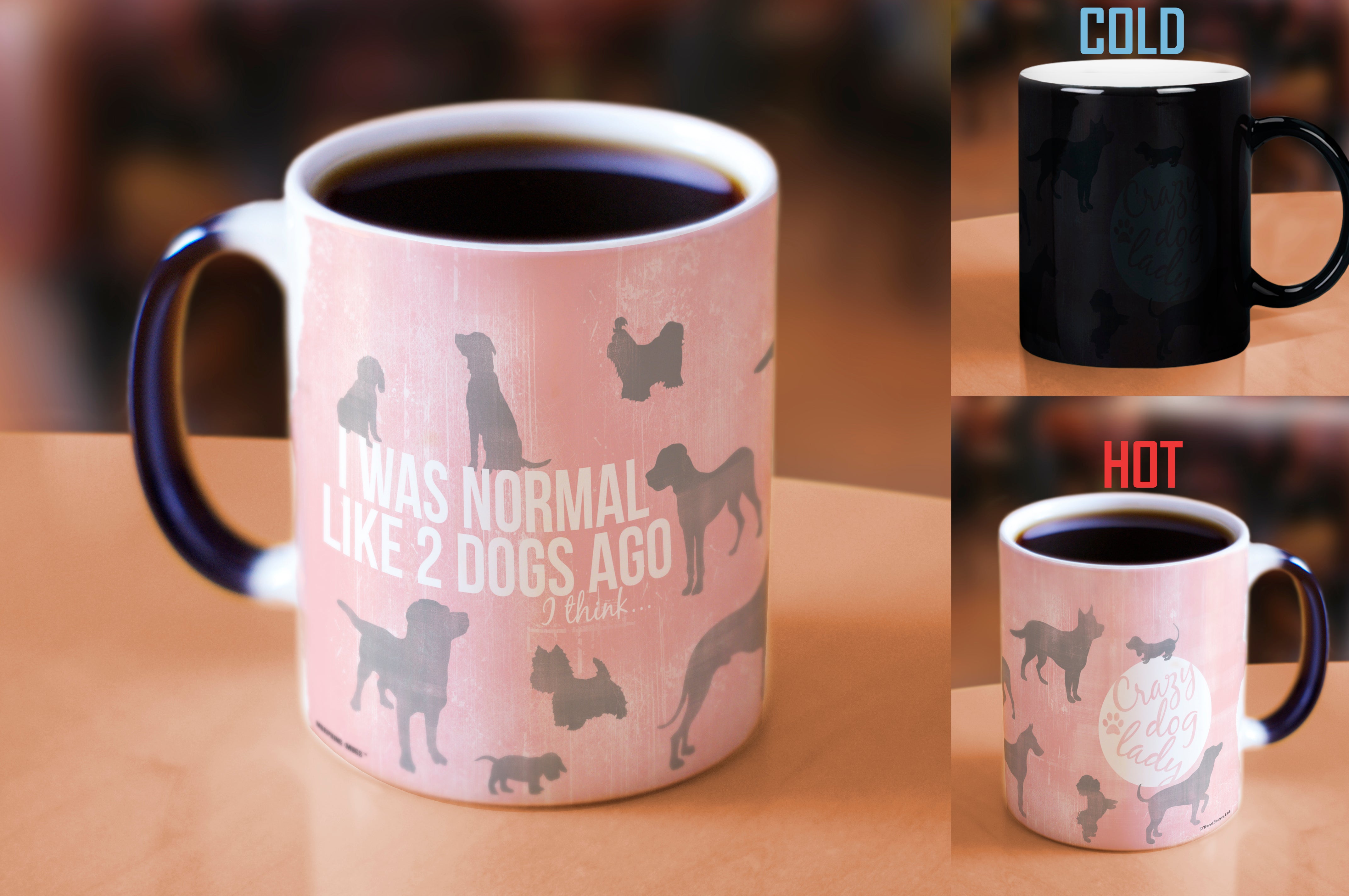 Pet Collection (Crazy Dog Lady) Morphing Mugs® Heat-Sensitive Mug MMUG354