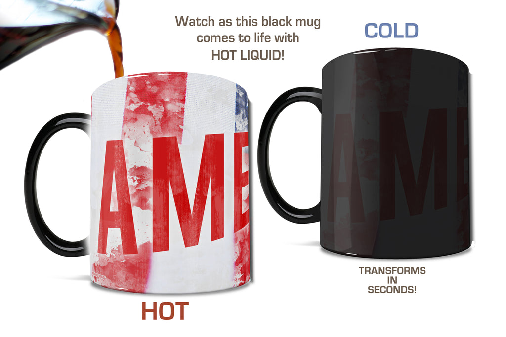 Patriotic Collection (America Est. 1776) Morphing Mugs® Heat-Sensitive Mug MMUG362