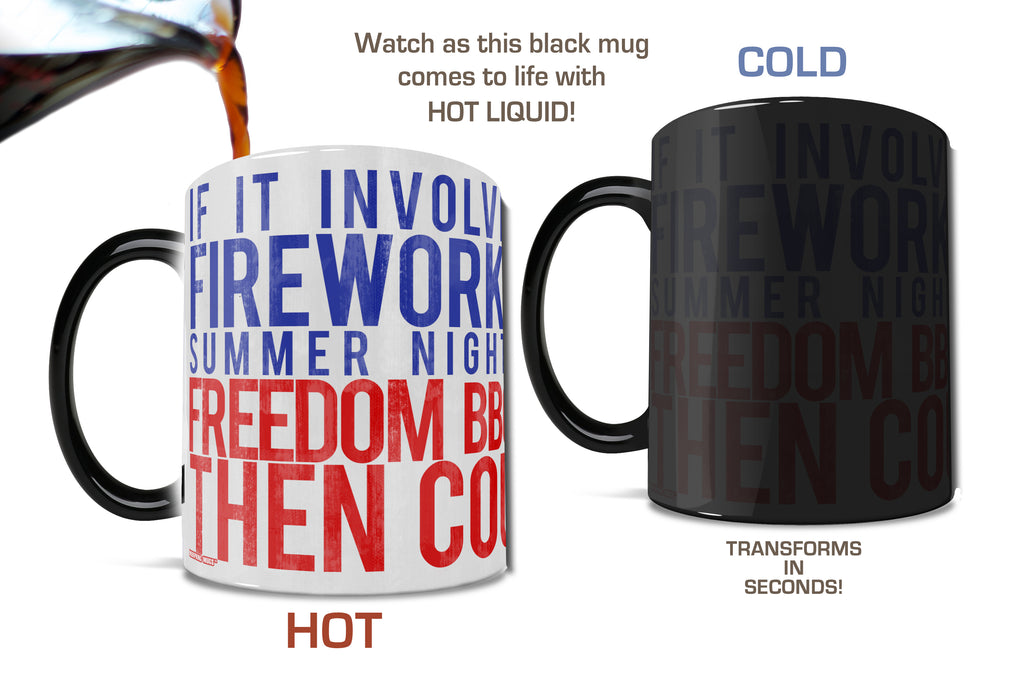 Patriotic Collection (Count Me In) Morphing Mugs® Heat-Sensitive Mug MMUG363