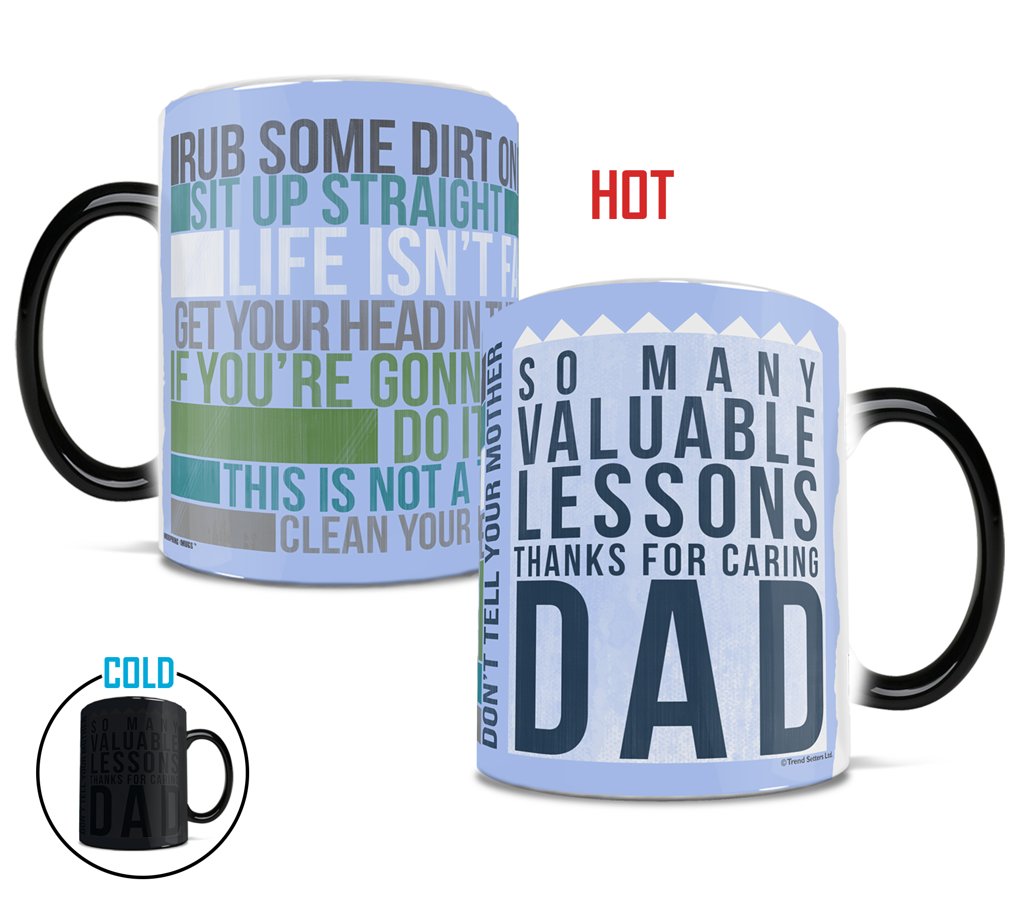 Parent Collection (Valuable Lessons From Dad) Morphing Mugs® Heat-Sensitive Mug MMUG369
