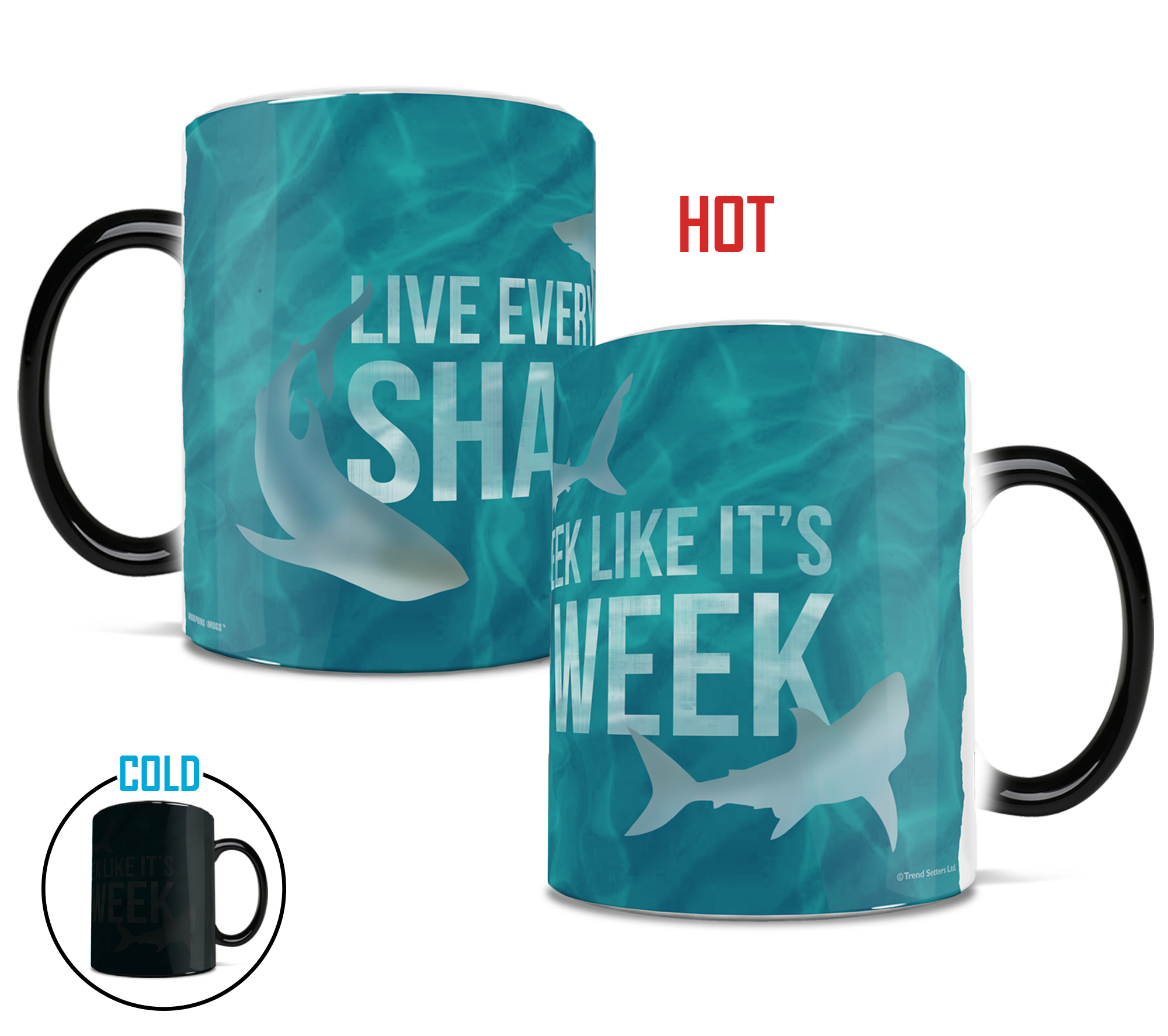 Trend Setters Original (Shark Week) Morphing Mugs® Heat-Sensitive Mug MMUG370