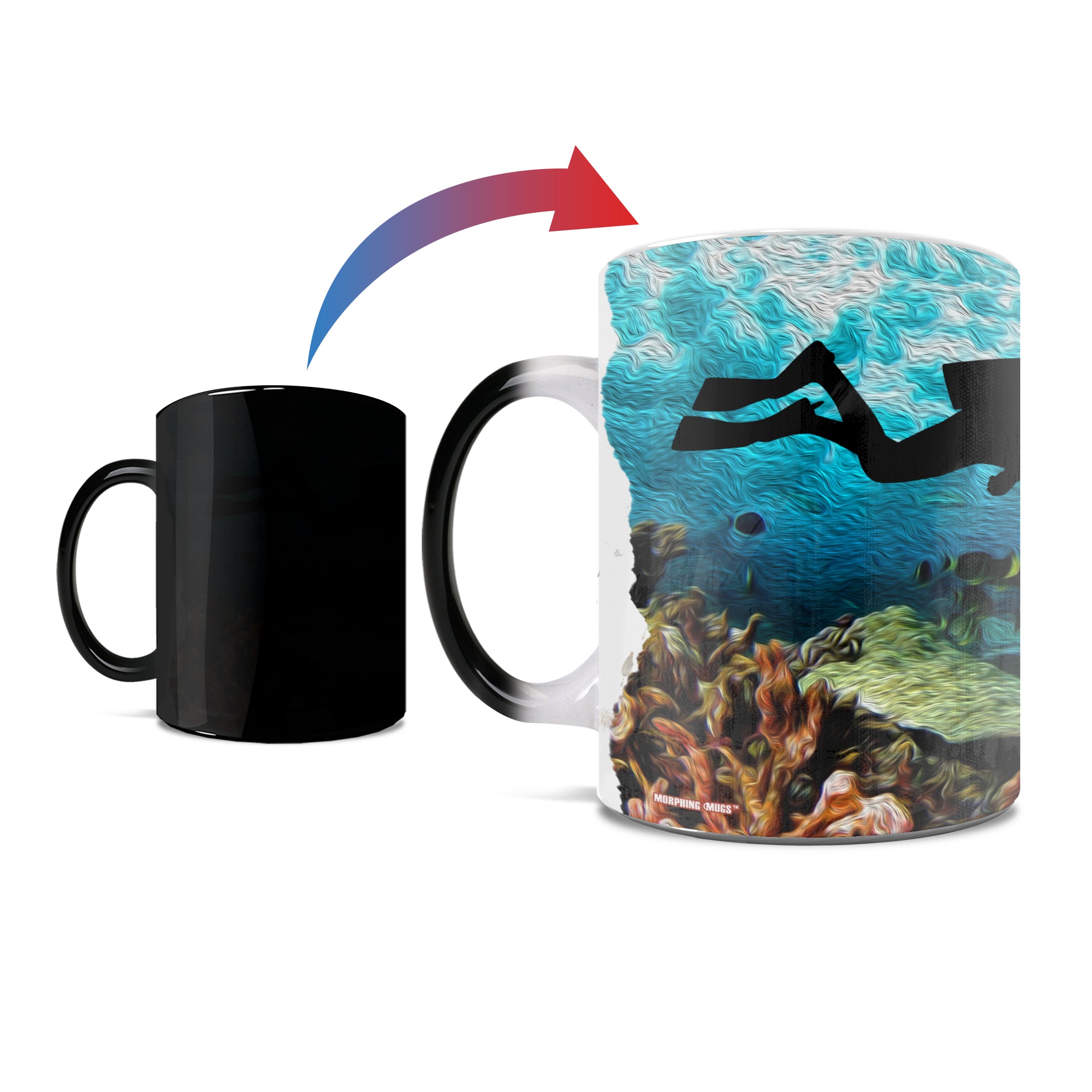 Sports Collection (Scuba Diver) Morphing Mugs® Heat-Sensitive Mug MMUG372