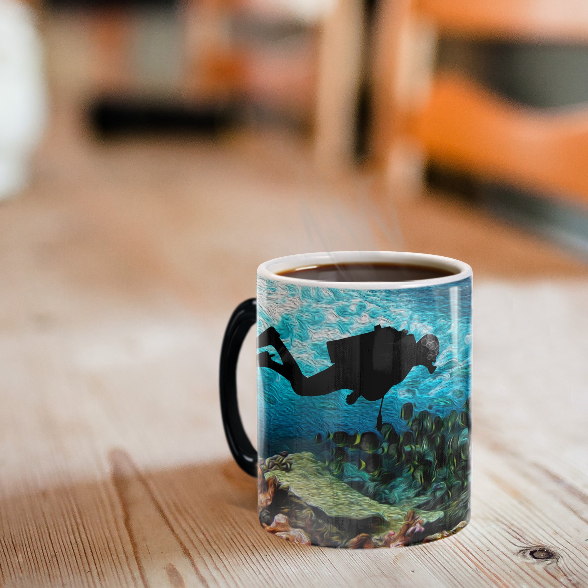 Sports Collection (Scuba Diver) Morphing Mugs® Heat-Sensitive Mug MMUG372