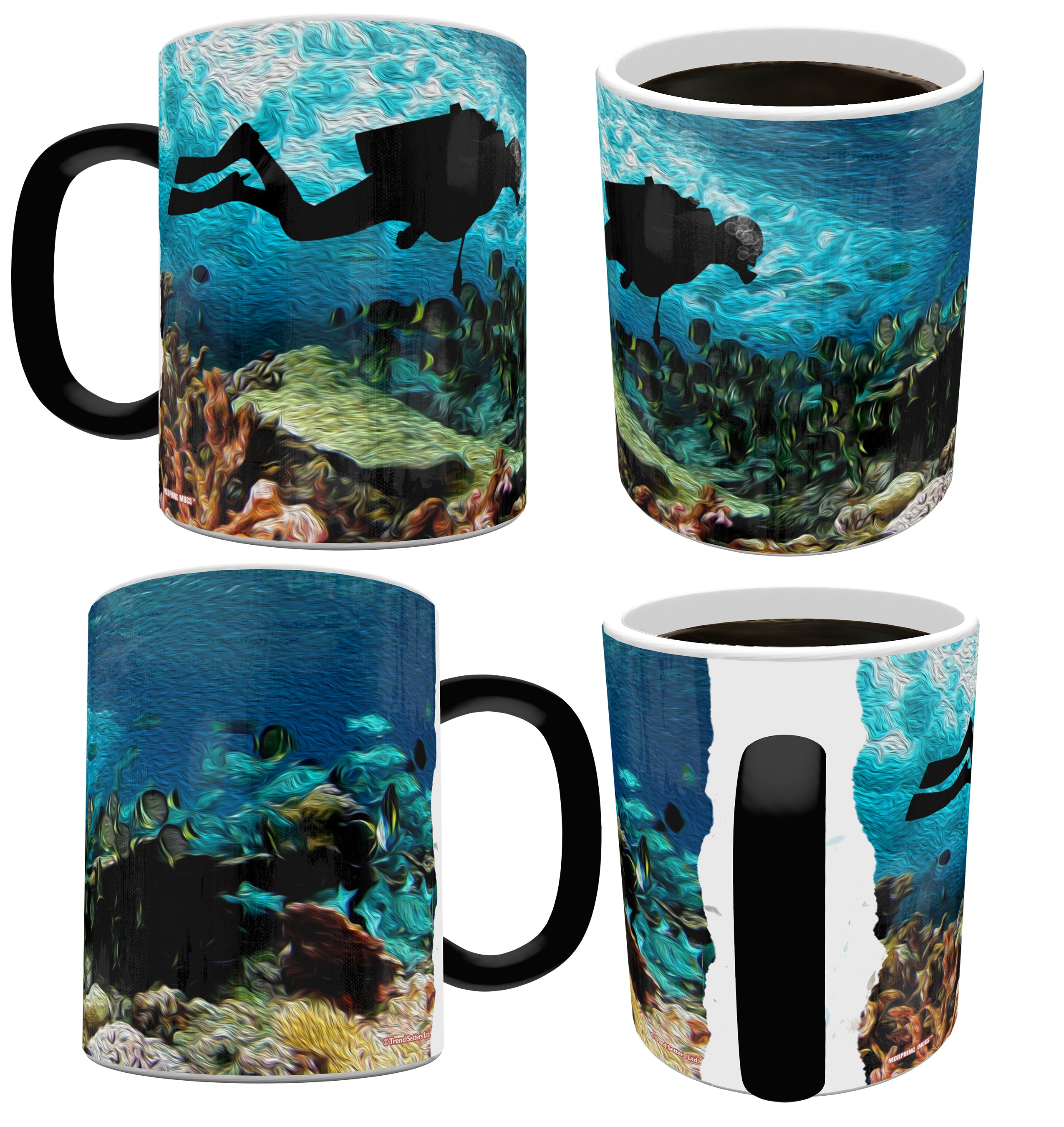 Sports Collection (Scuba Diver) Morphing Mugs® Heat-Sensitive Mug MMUG372