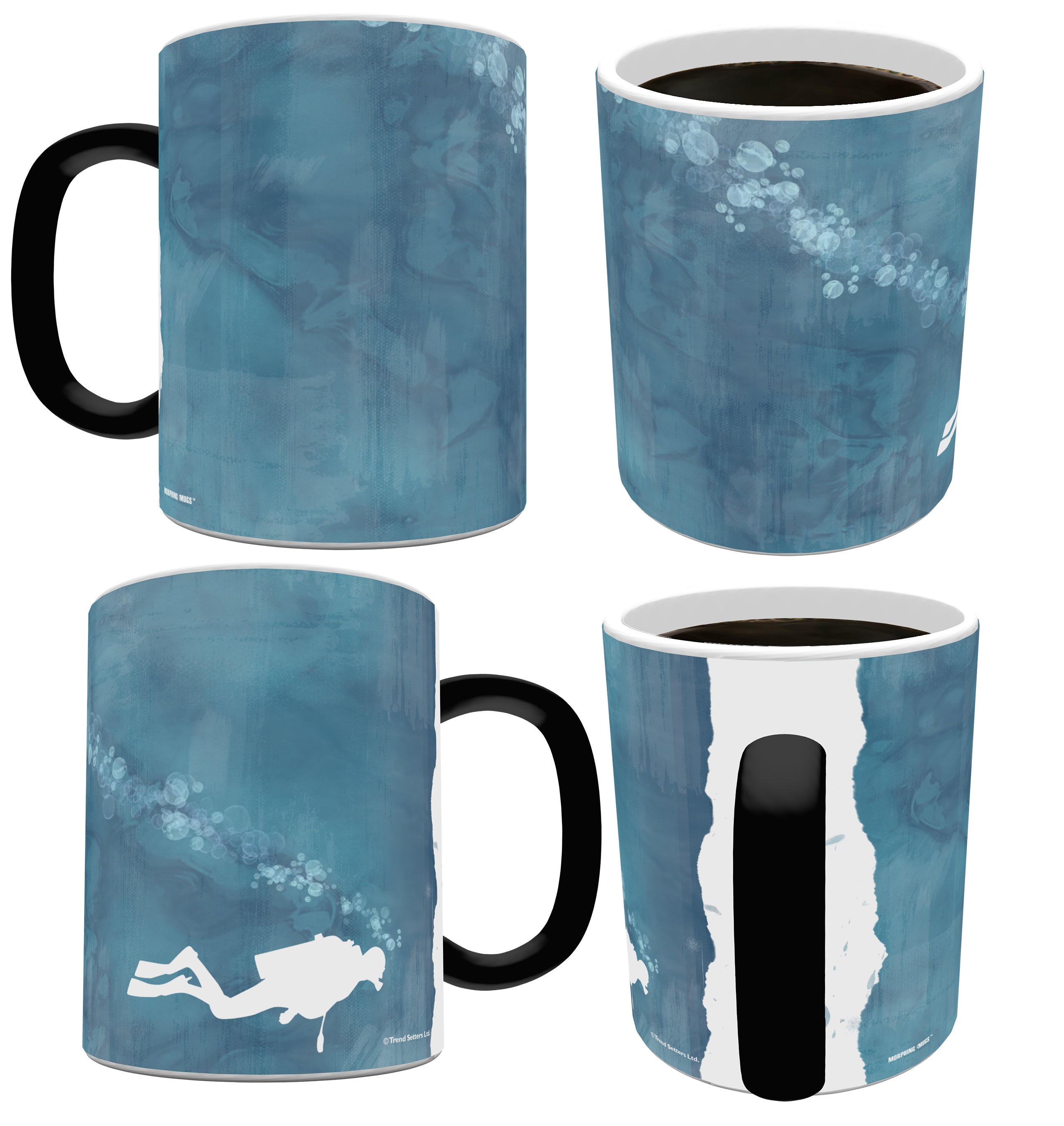 Sports Collection (Deep Sea Diver) Morphing Mugs® Heat-Sensitive Mug MMUG373