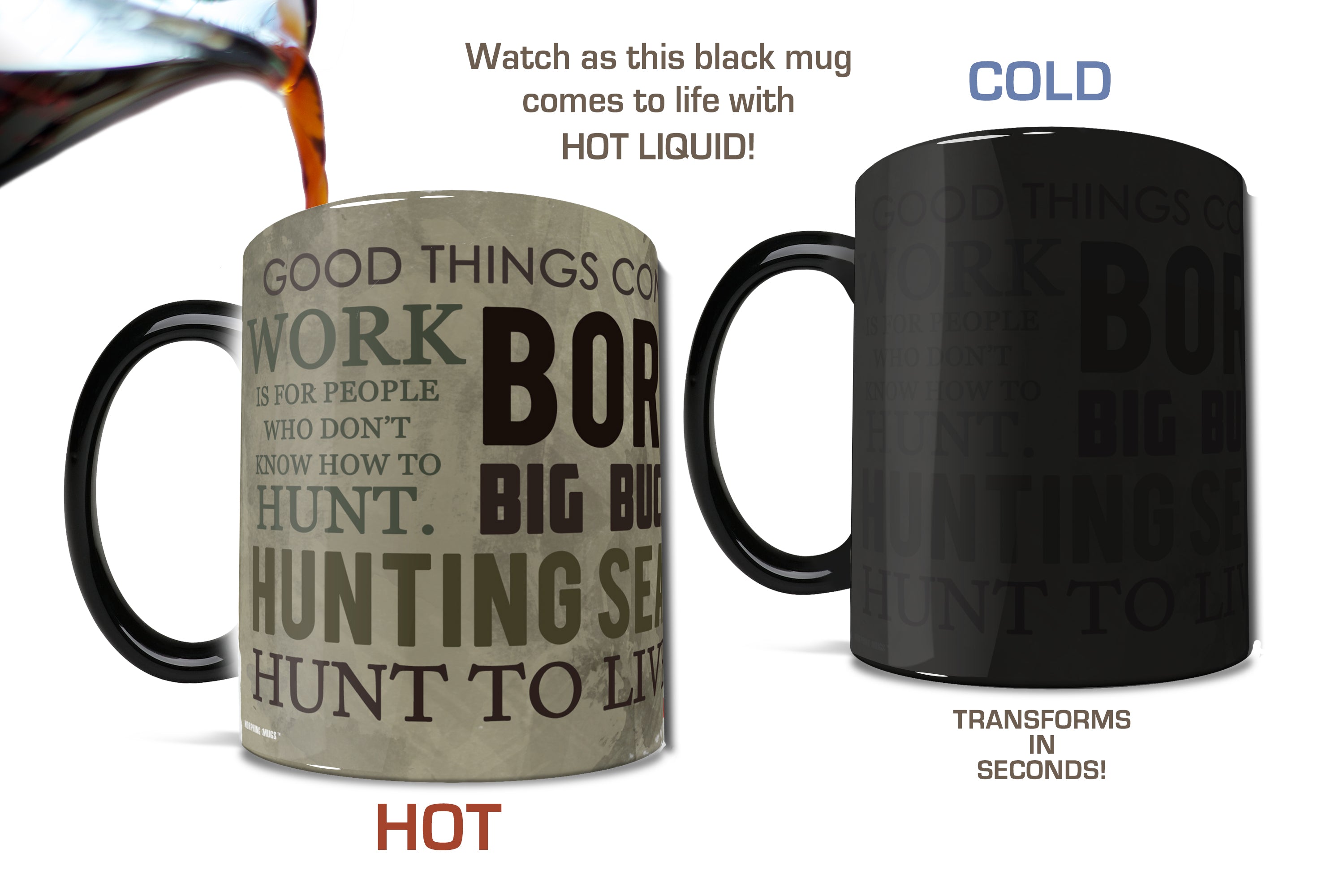 Sports Collection (Hunting Season) Morphing Mugs® Heat-Sensitive Mug MMUG374