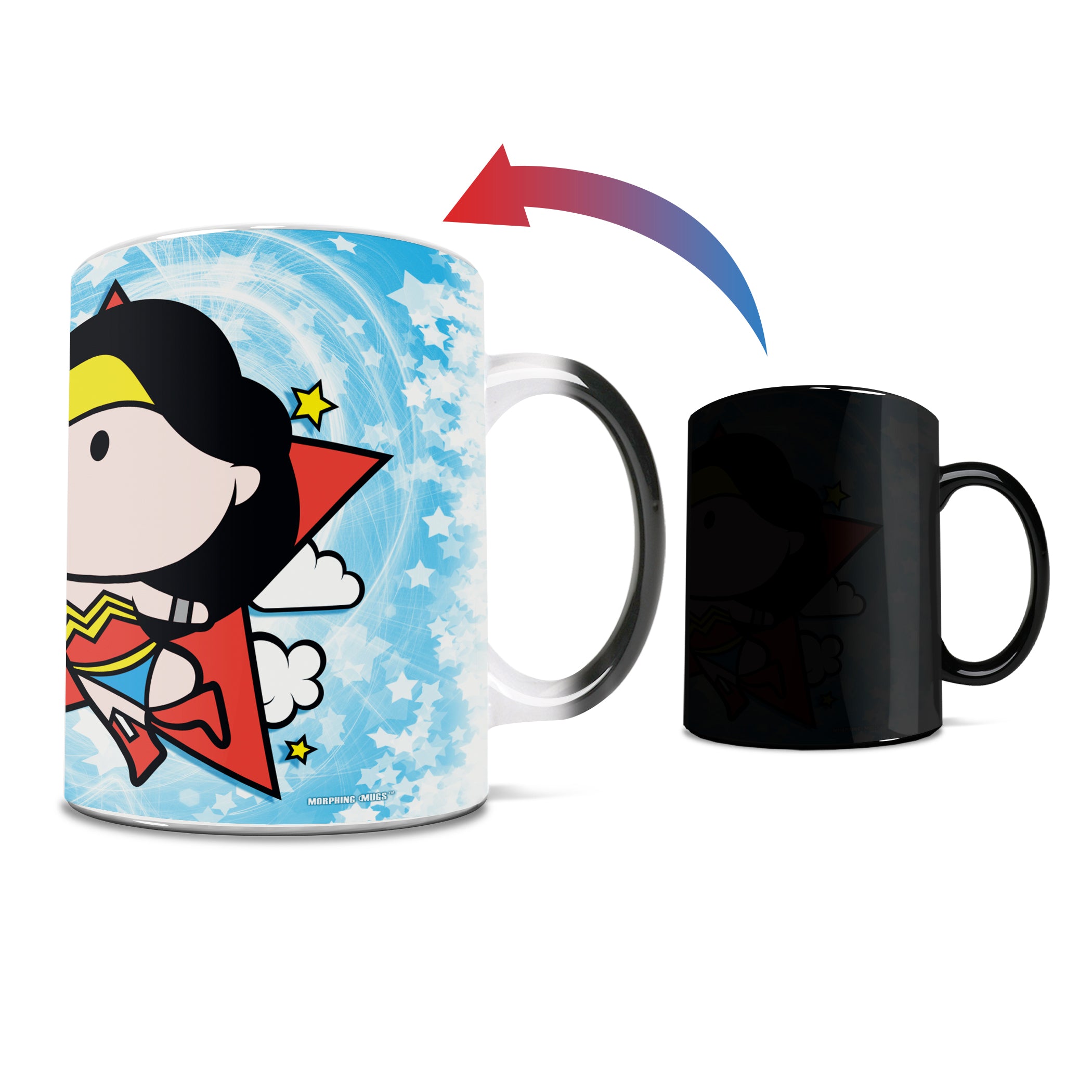 DC Comics (Justice League - Wonder Woman Cartoon) Morphing Mugs® Heat-Sensitive Mug MMUG384
