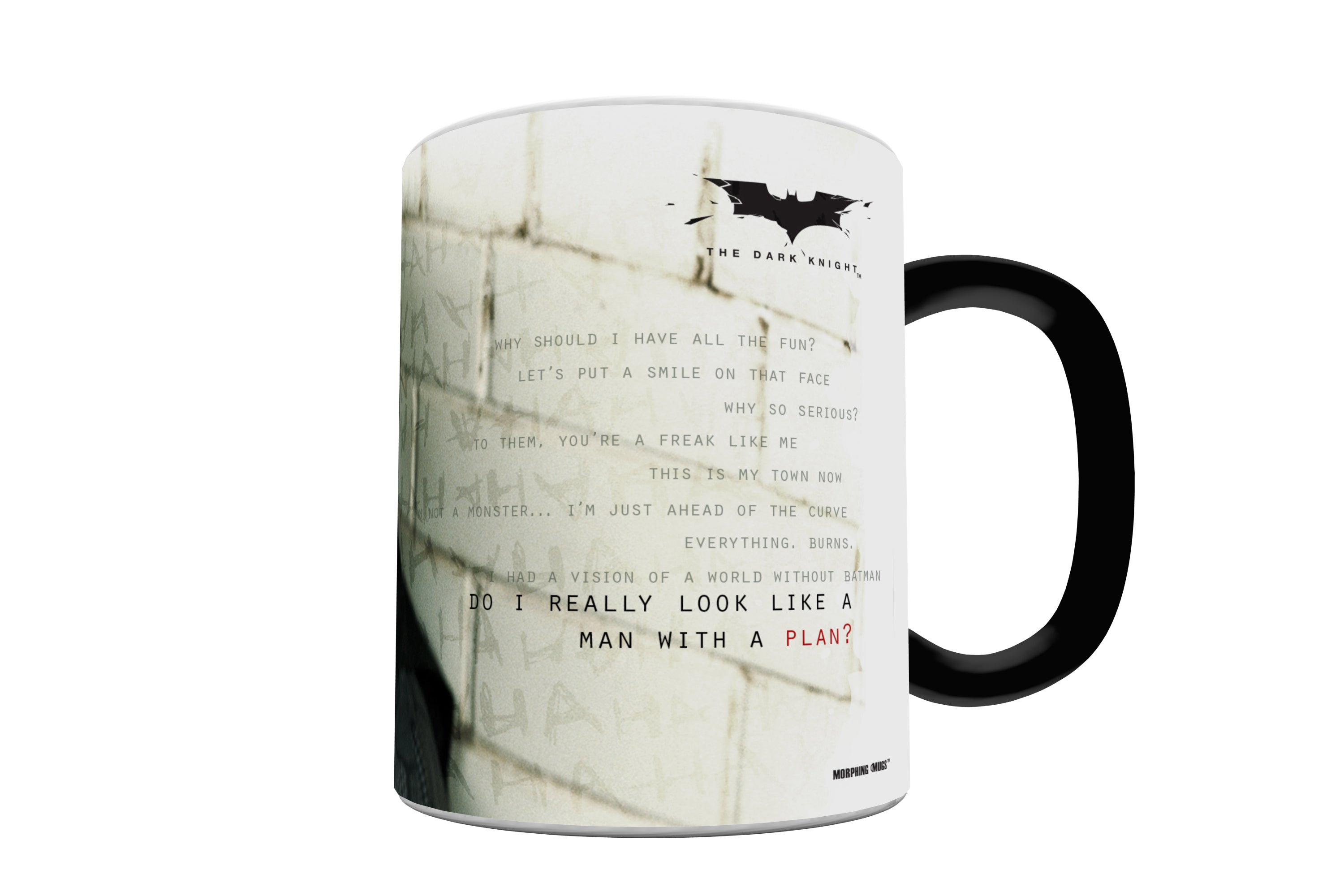 DC Comics (Batman: The Dark Knight Trilogy: Joker Man With A Plan) Morphing Mugs® Heat-Sensitive Mug MMUG387