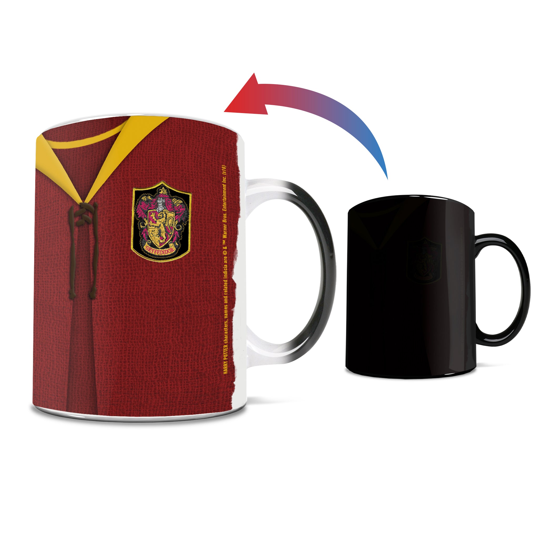 Harry Potter (Gryffindor Quidditch - Personalized) Morphing Mugs® Heat-Sensitive Mug MMUG390