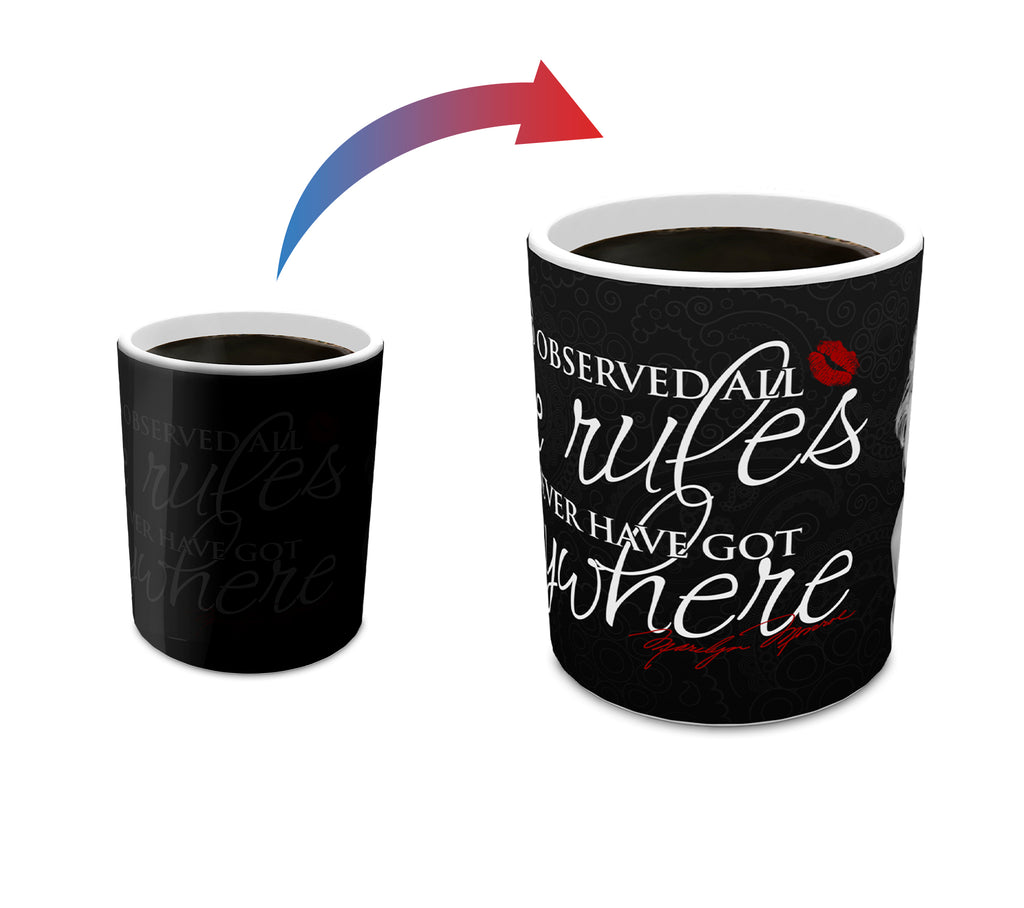 Marilyn Monroe (Rules) Morphing Mugs® Heat-Sensitive Mug MMUG394