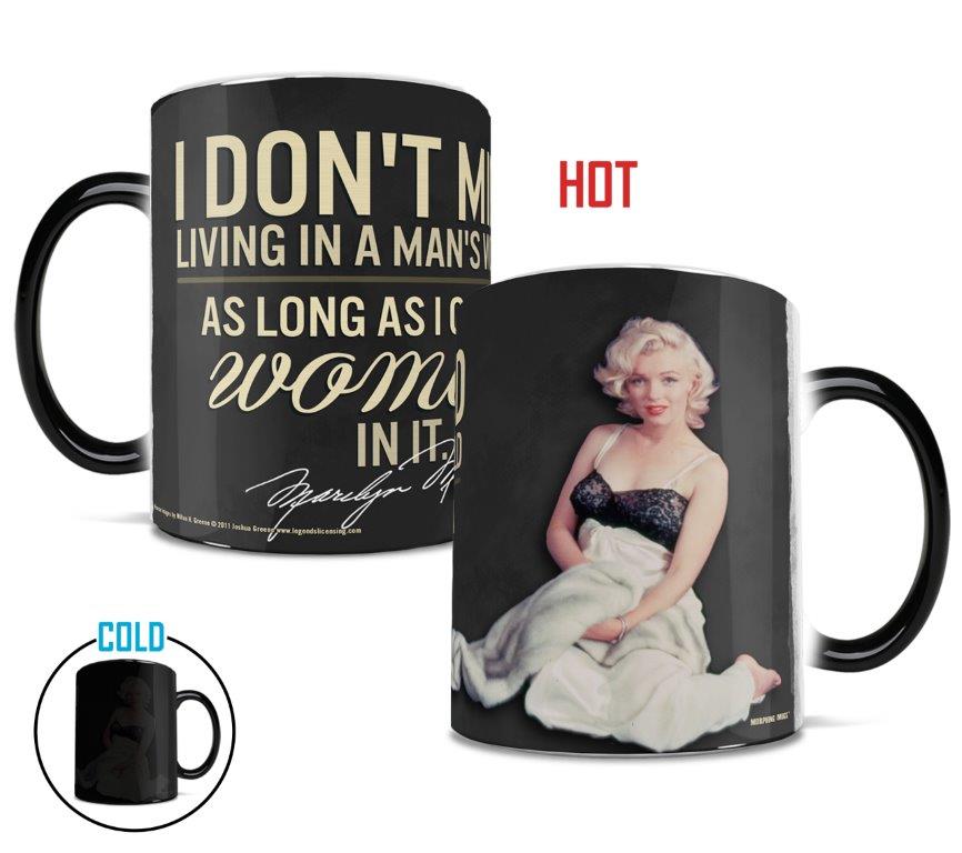 Marilyn Monroe (Mans World) Morphing Mugs® Heat-Sensitive Mug MMUG395